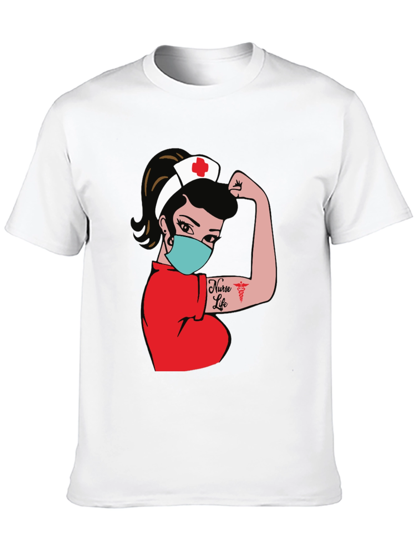 Nurse Life Graphic T-Shirt