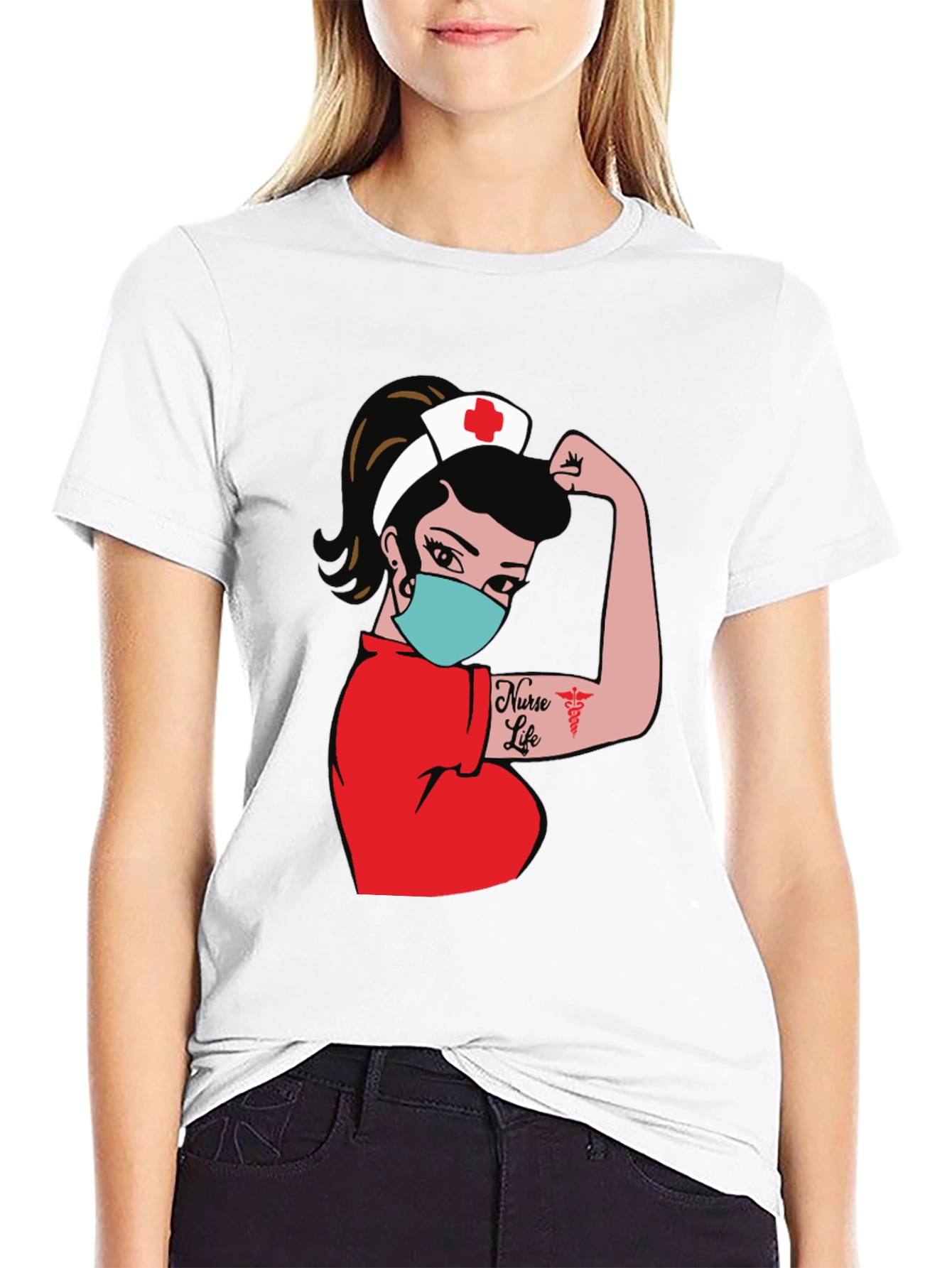 Nurse Life Graphic T-Shirt