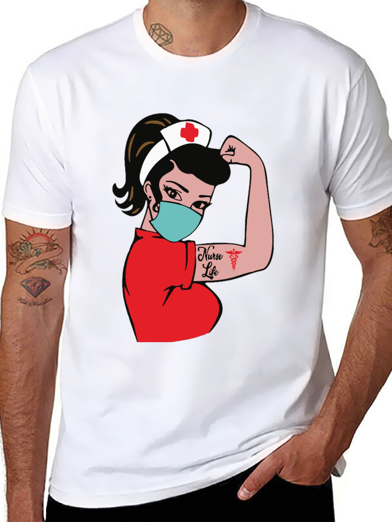 Nurse Life Graphic T-Shirt