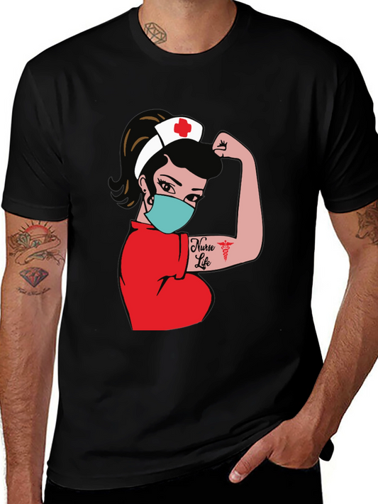 Nurse Life Graphic T-Shirt