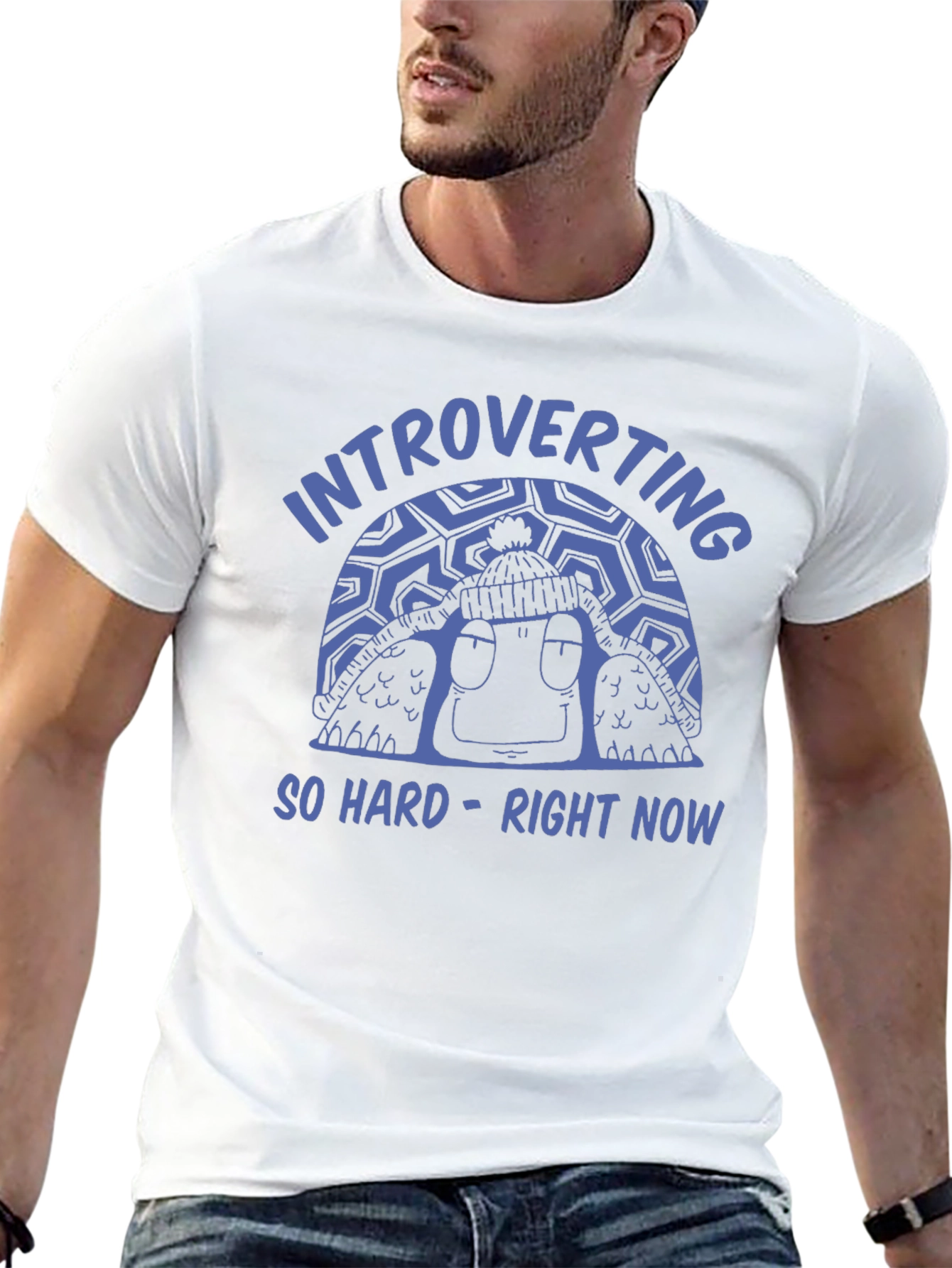 Introverting Turtle T-Shirt - Funny Introvert Tee