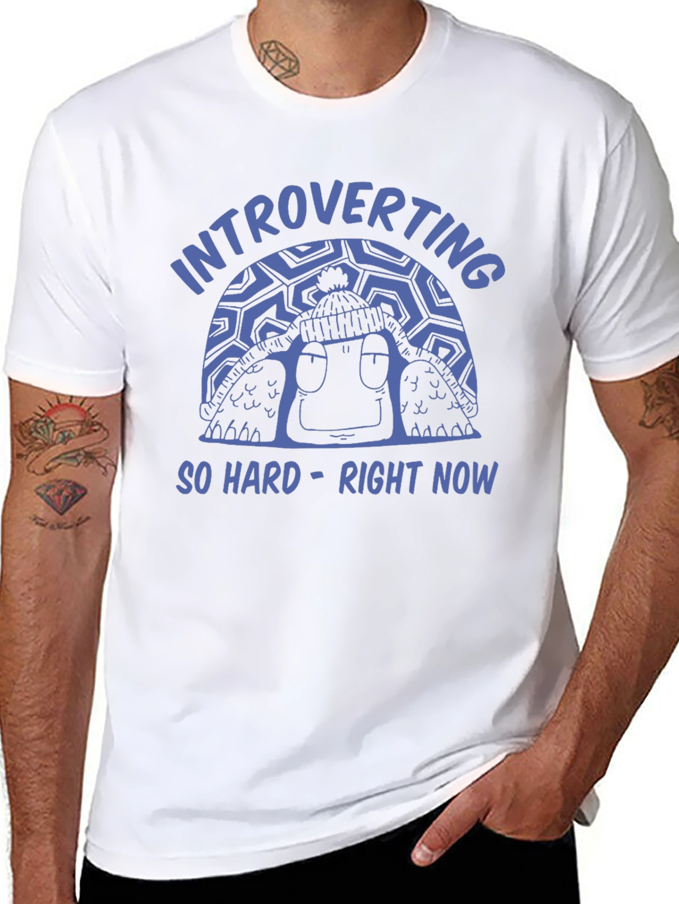 Introverting Turtle T-Shirt - Funny Introvert Tee