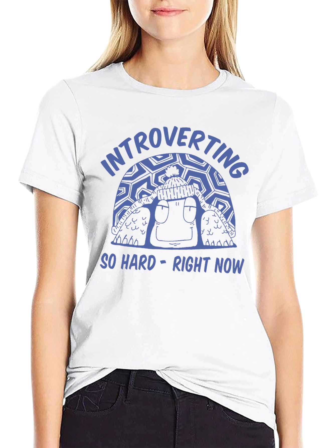 Introverting Turtle T-Shirt - Funny Introvert Tee
