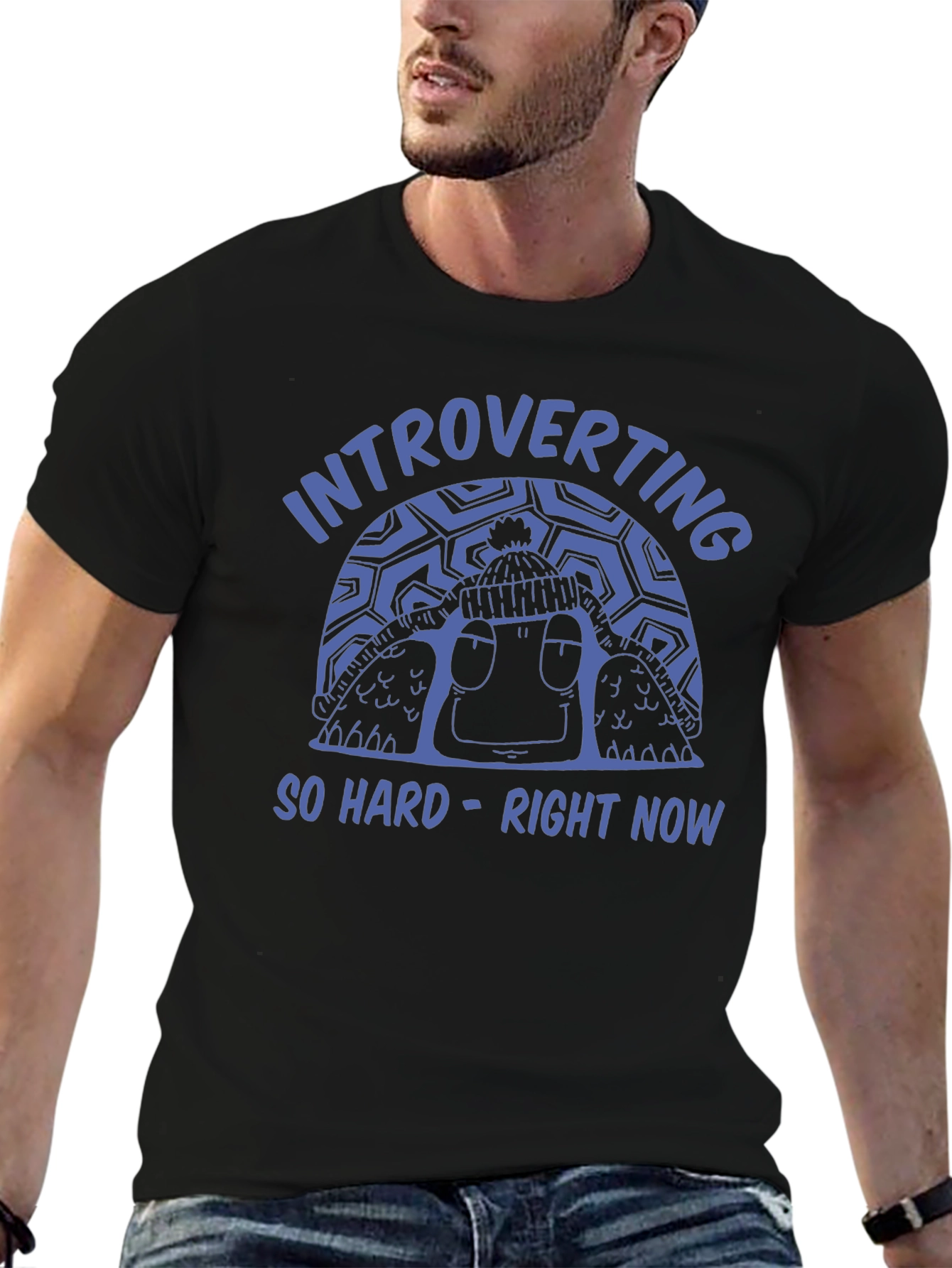Introverting Turtle T-Shirt - Funny Introvert Tee