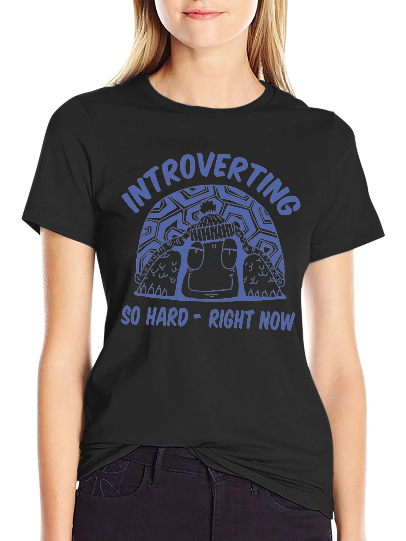 Introverting Turtle T-Shirt - Funny Introvert Tee