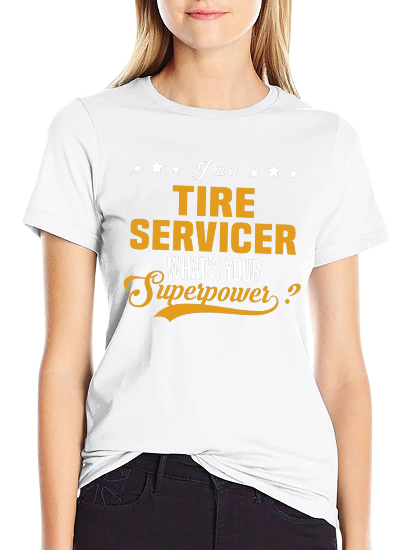 Tire Servicer Superpower T-Shirt