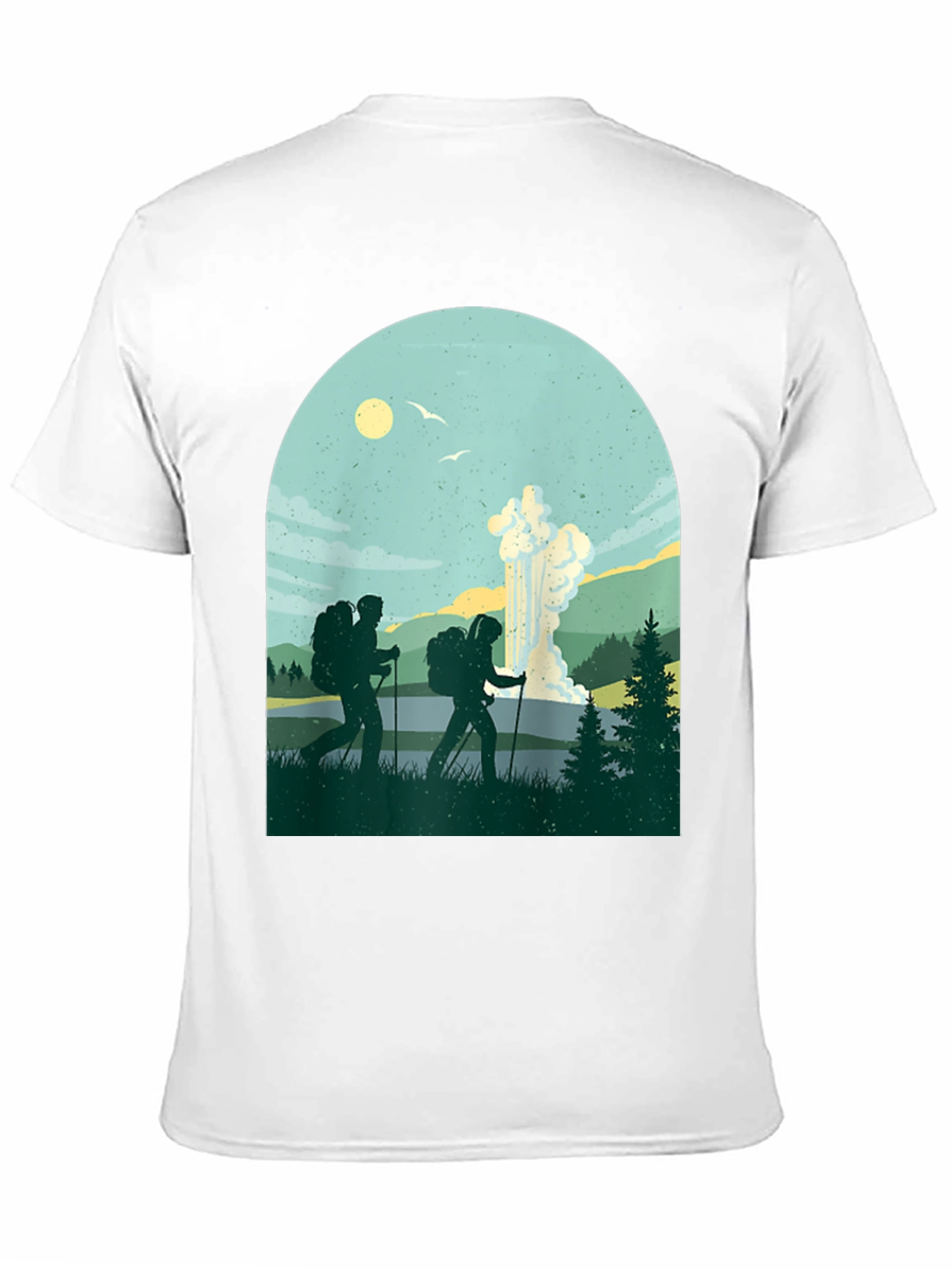 Hiking Graphic Tee: Adventure Ready Comfort
