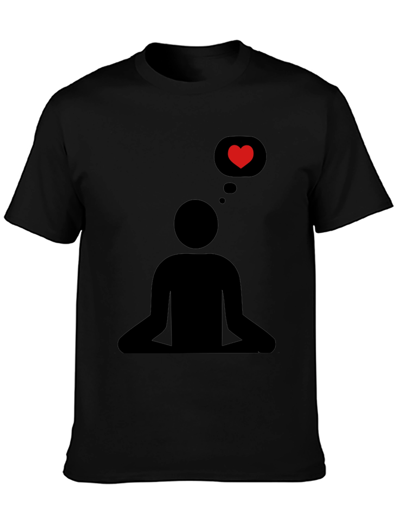Meditating Love T-Shirt - Relaxed Fit