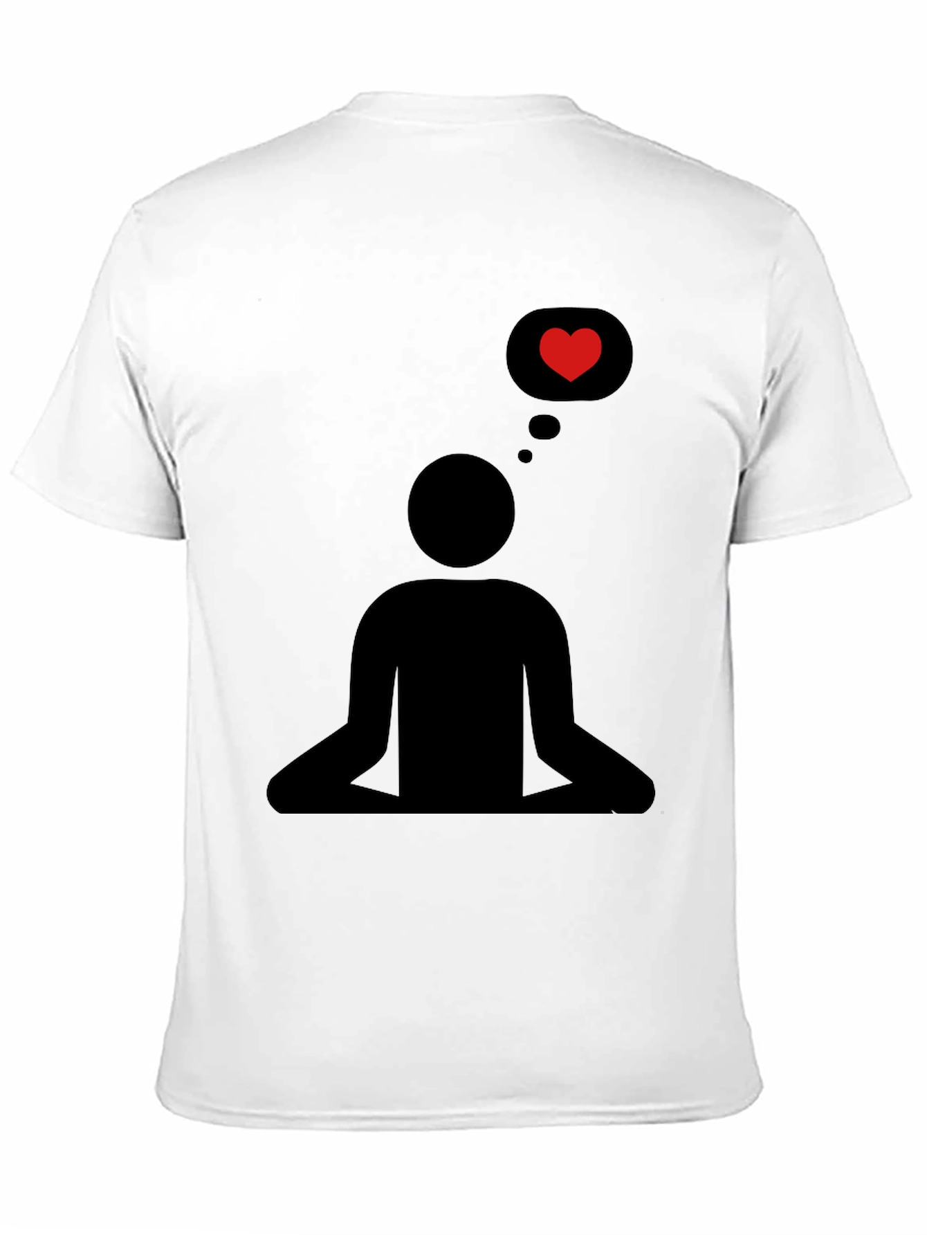 Meditating Love T-Shirt - Relaxed Fit