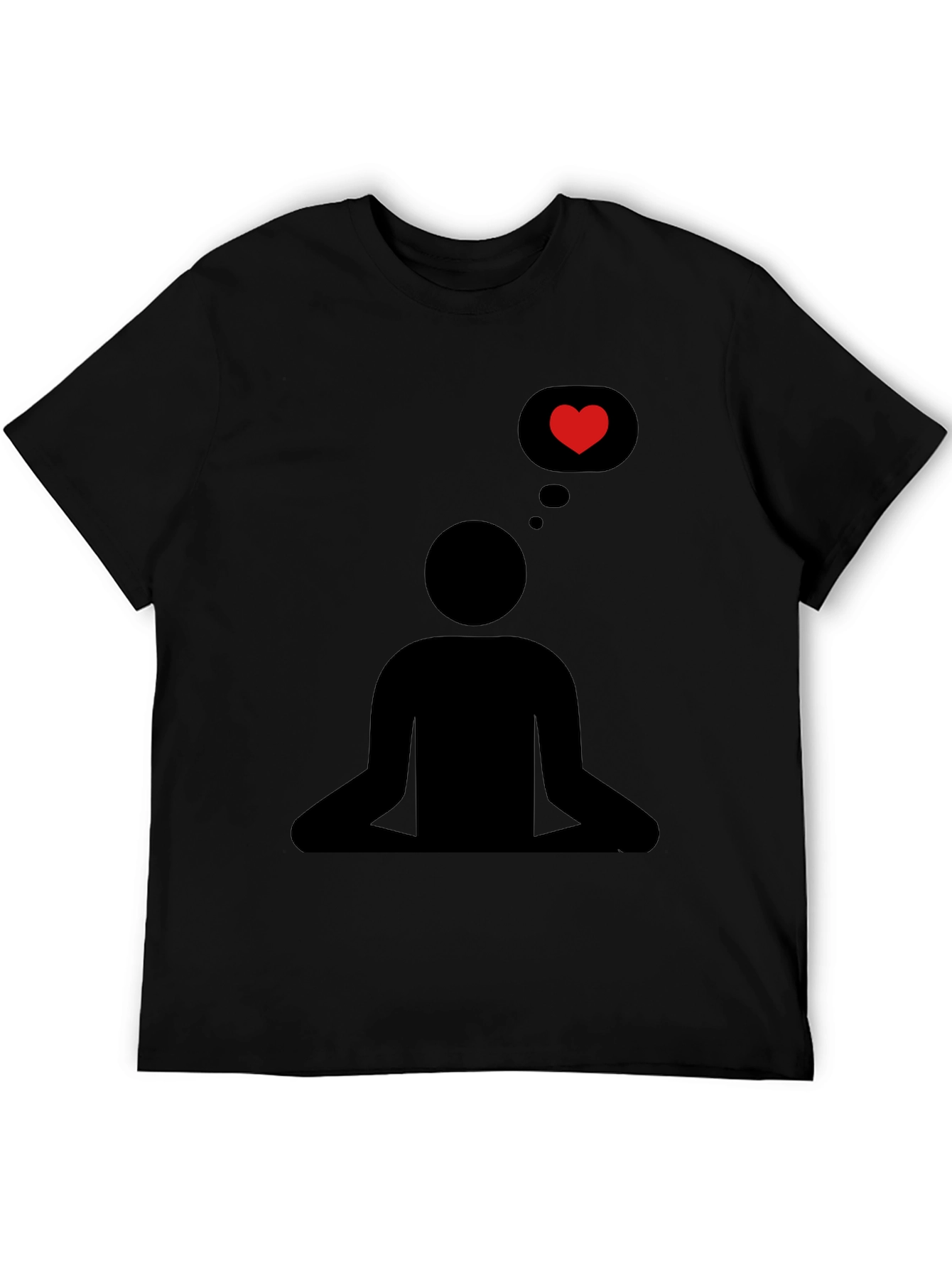 Meditating Love T-Shirt - Relaxed Fit