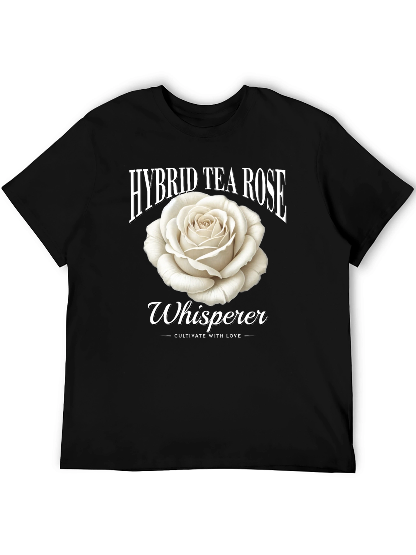 Hybrid Tea Rose Whisperer Graphic Tee