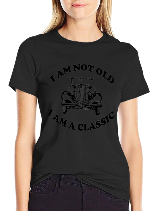 Classic Car Enthusiast Tee - I Am Not Old I Am A Classic