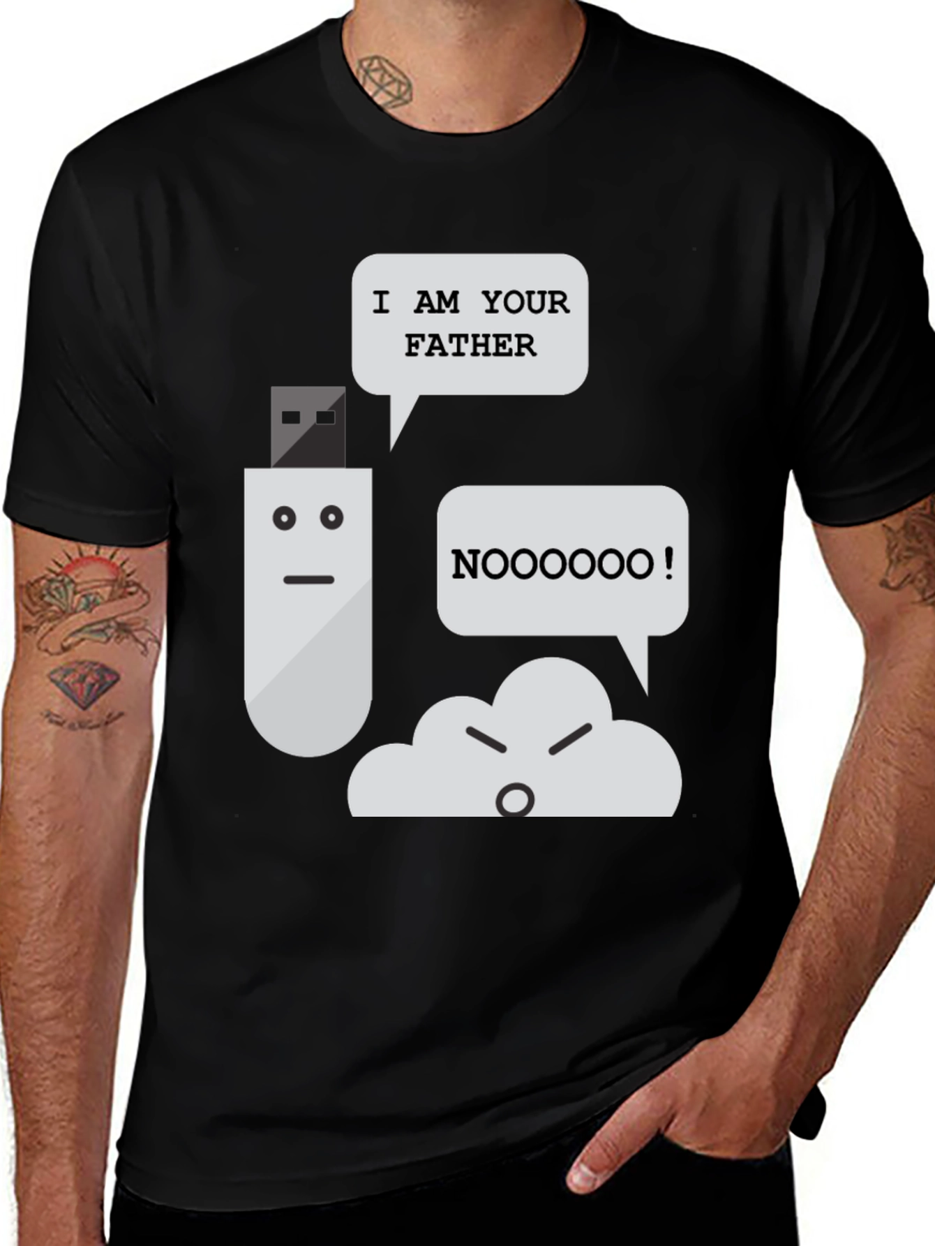 USB Drive I Am Your Father Funny T-Shirt