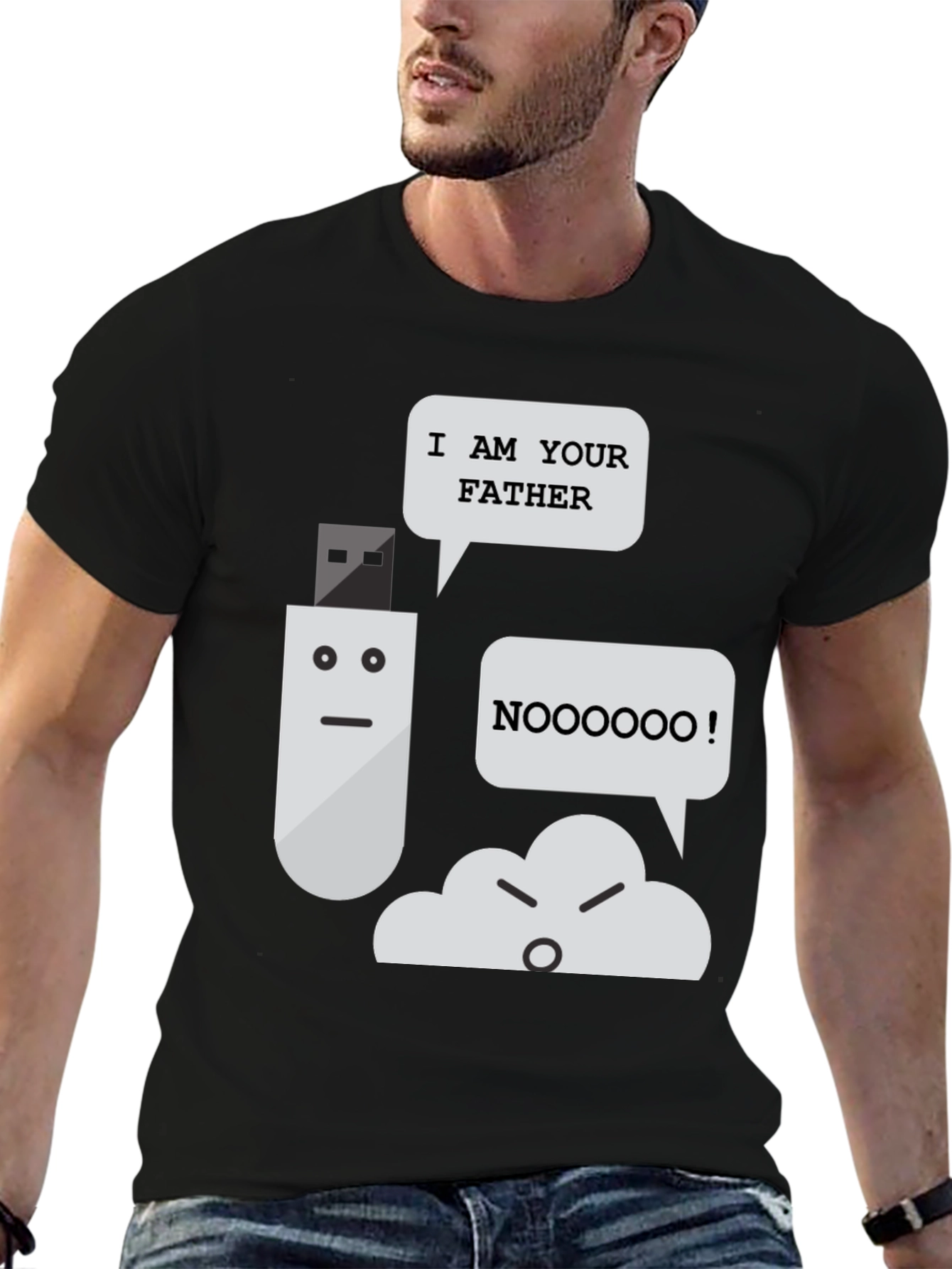 USB Drive I Am Your Father Funny T-Shirt