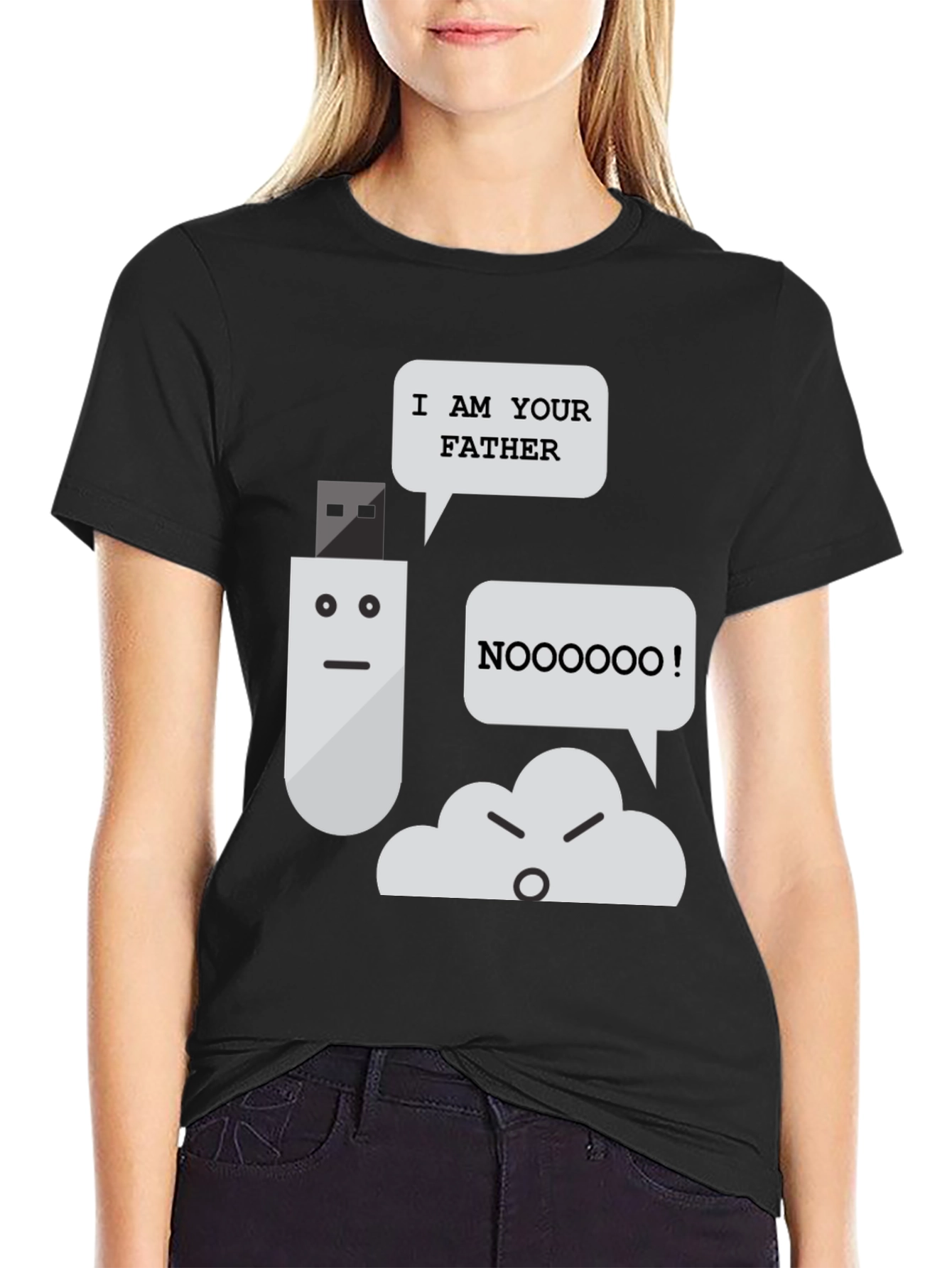 USB Drive I Am Your Father Funny T-Shirt