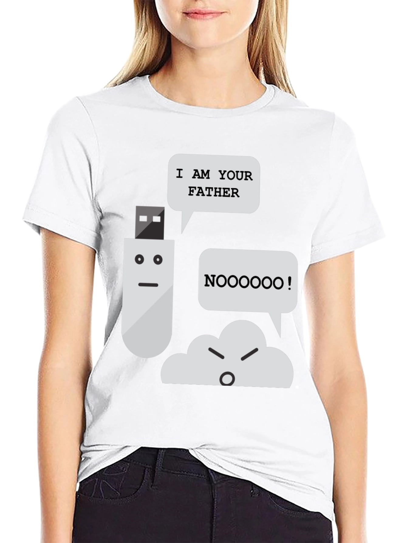 USB Drive I Am Your Father Funny T-Shirt