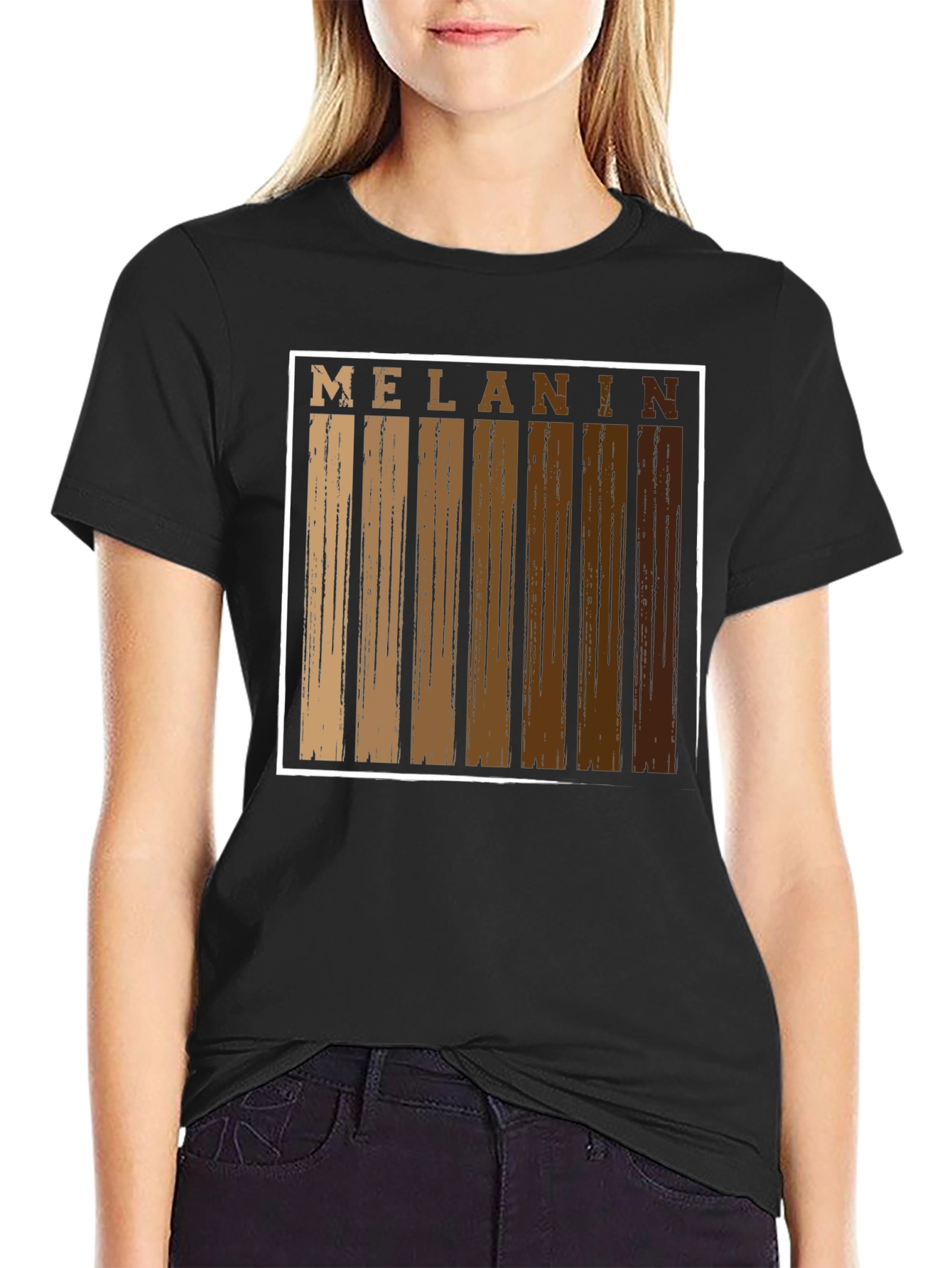 Melanin Shades Graphic Tee - Black Pride T-Shirt
