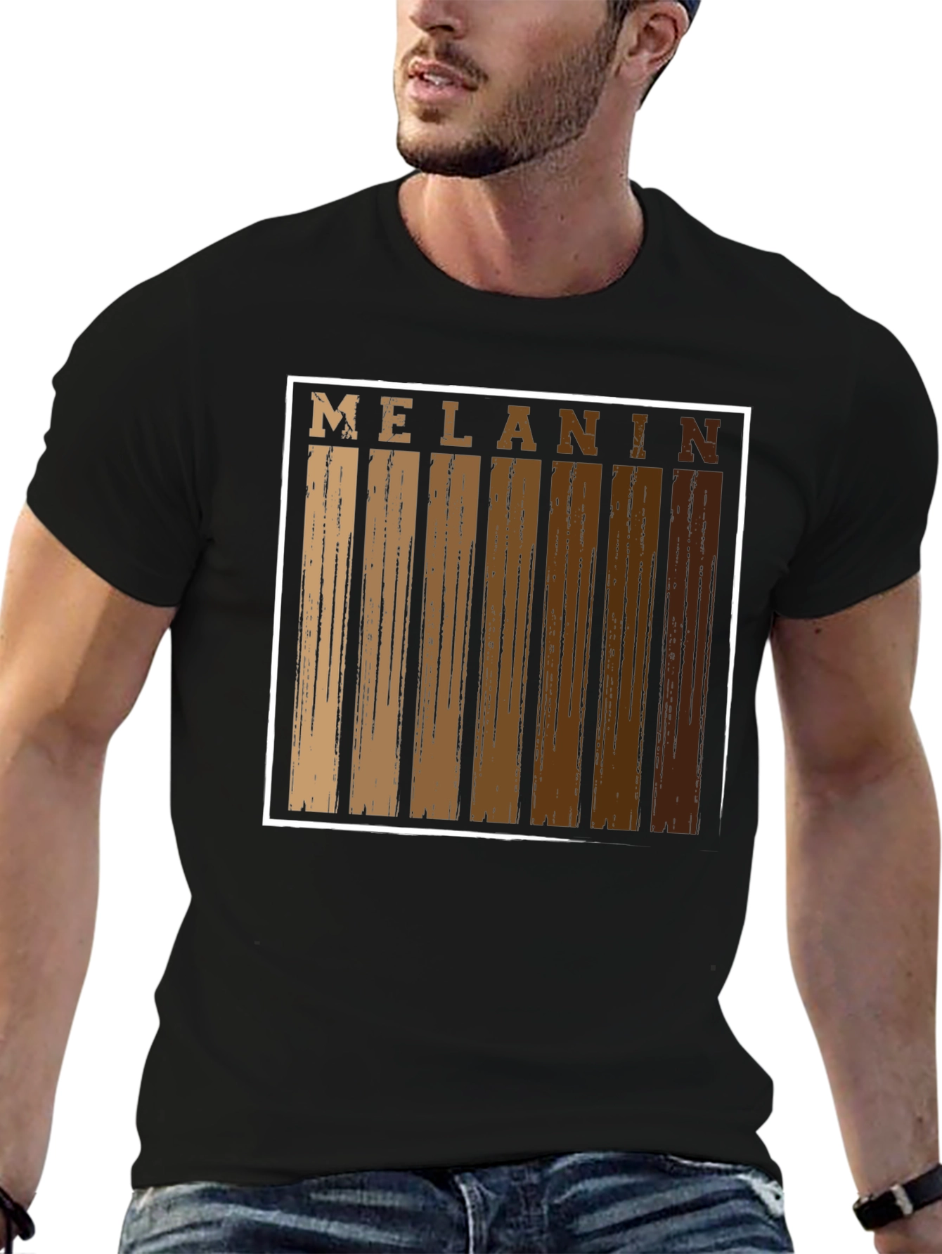 Melanin Shades Graphic Tee - Black Pride T-Shirt