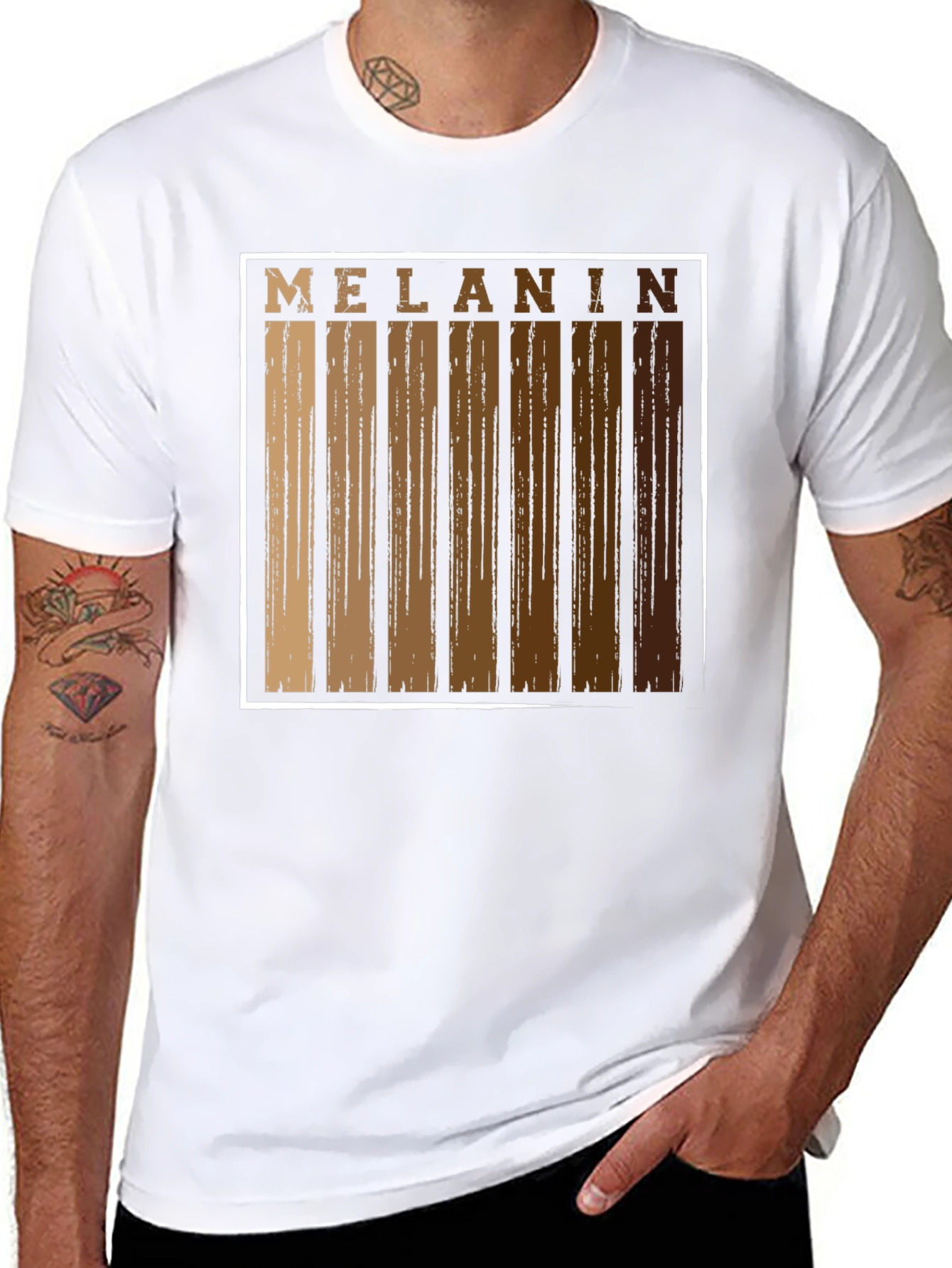 Melanin Shades Graphic Tee - Black Pride T-Shirt