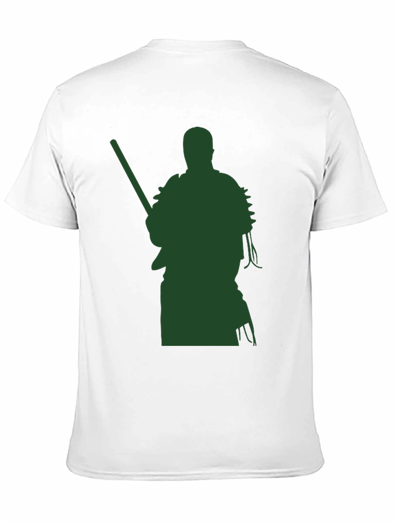 Warrior Graphic Tee - Black Cotton Blend