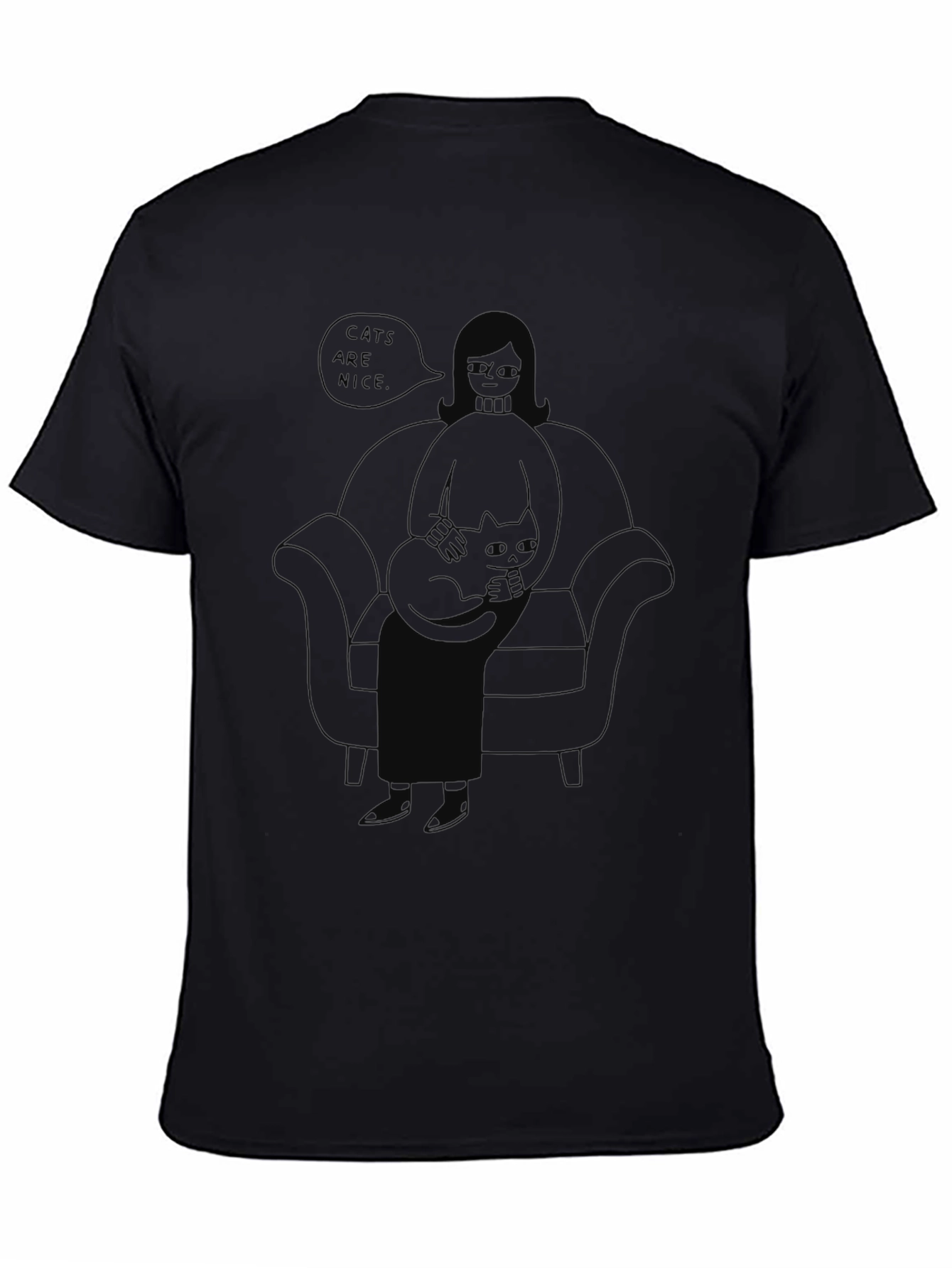 Cats are Nice Graphic Tee - Unisex T-Shirt