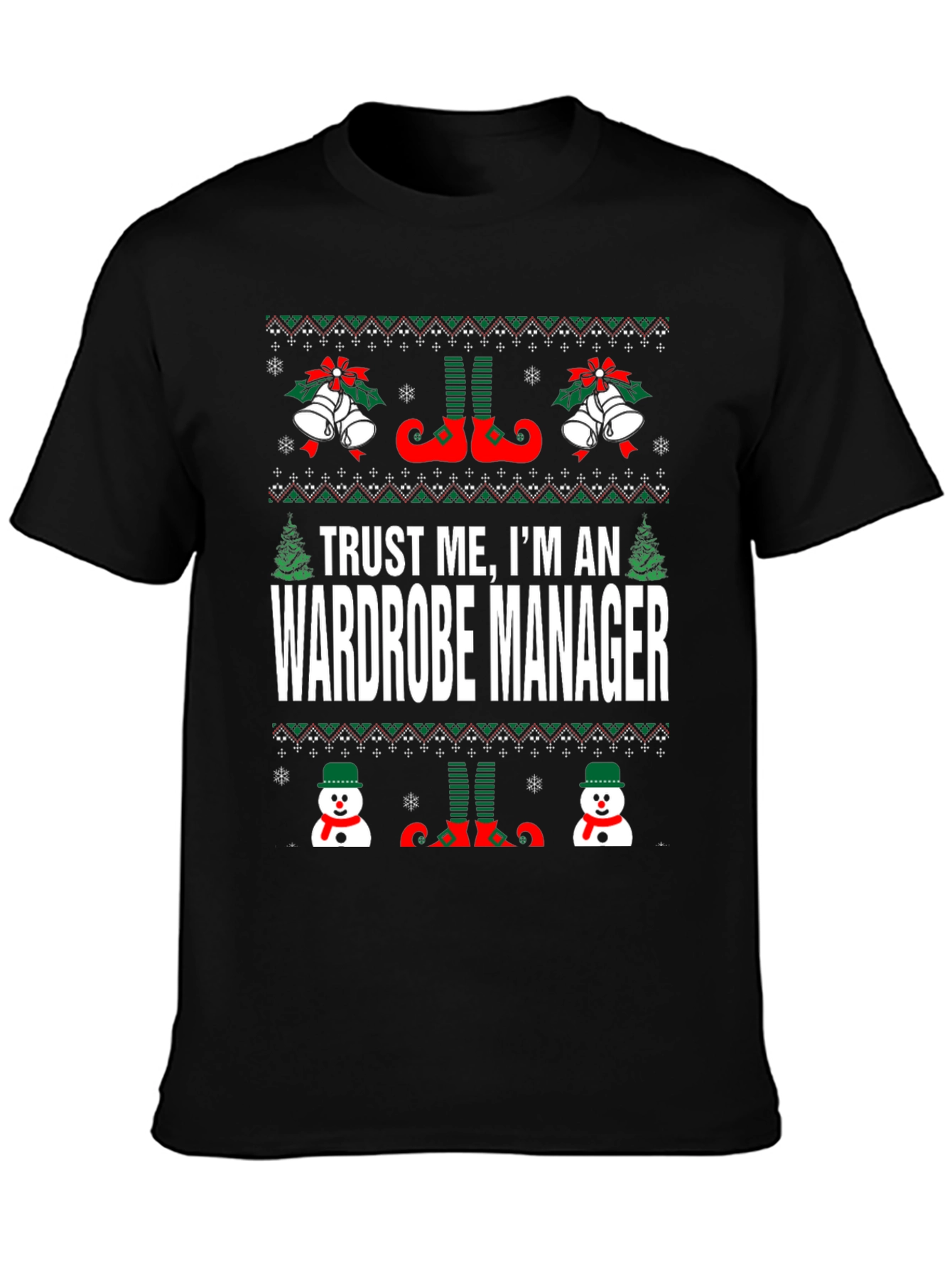 Wardrobe Manager Christmas T-Shirt