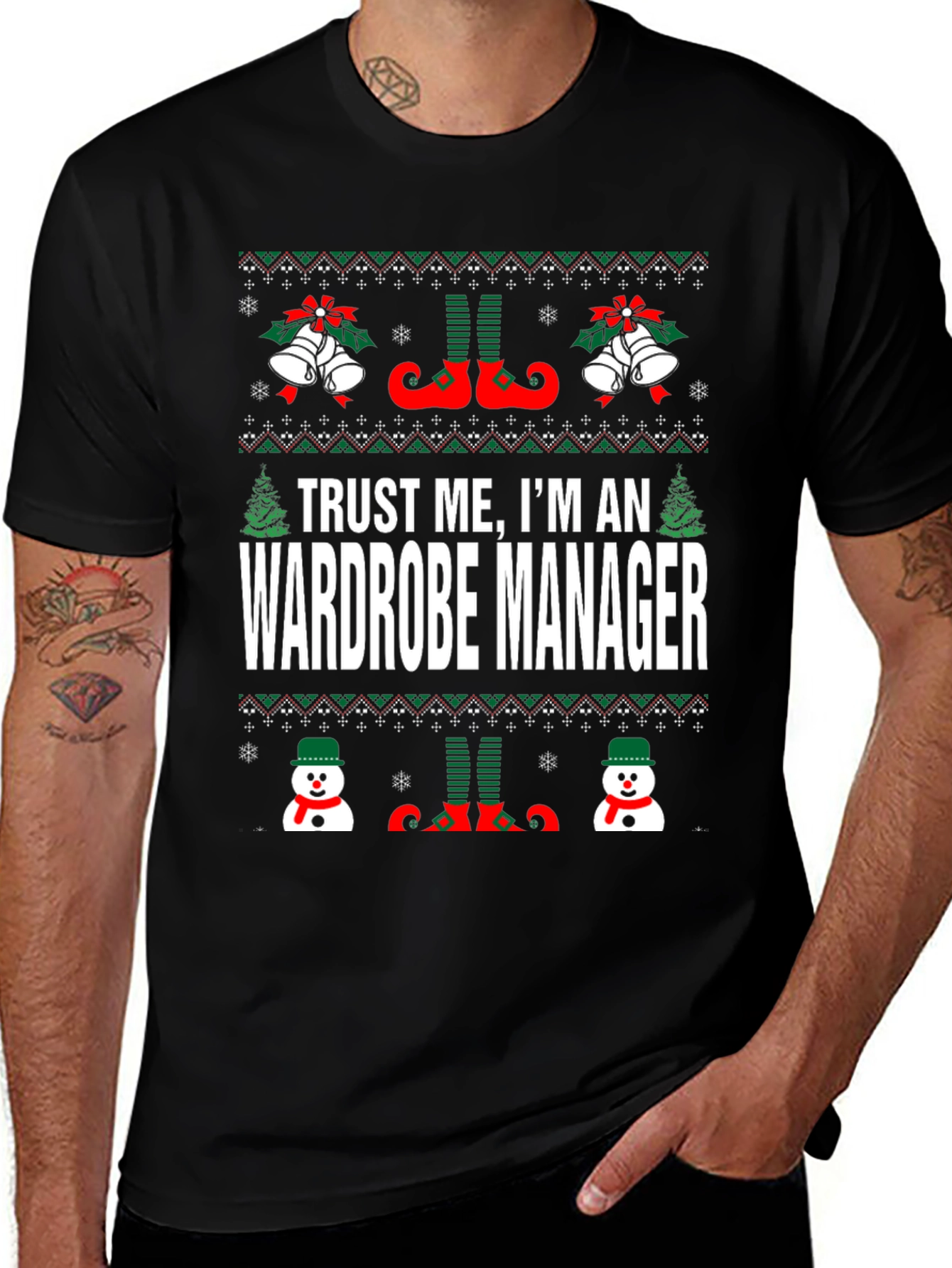 Wardrobe Manager Christmas T-Shirt