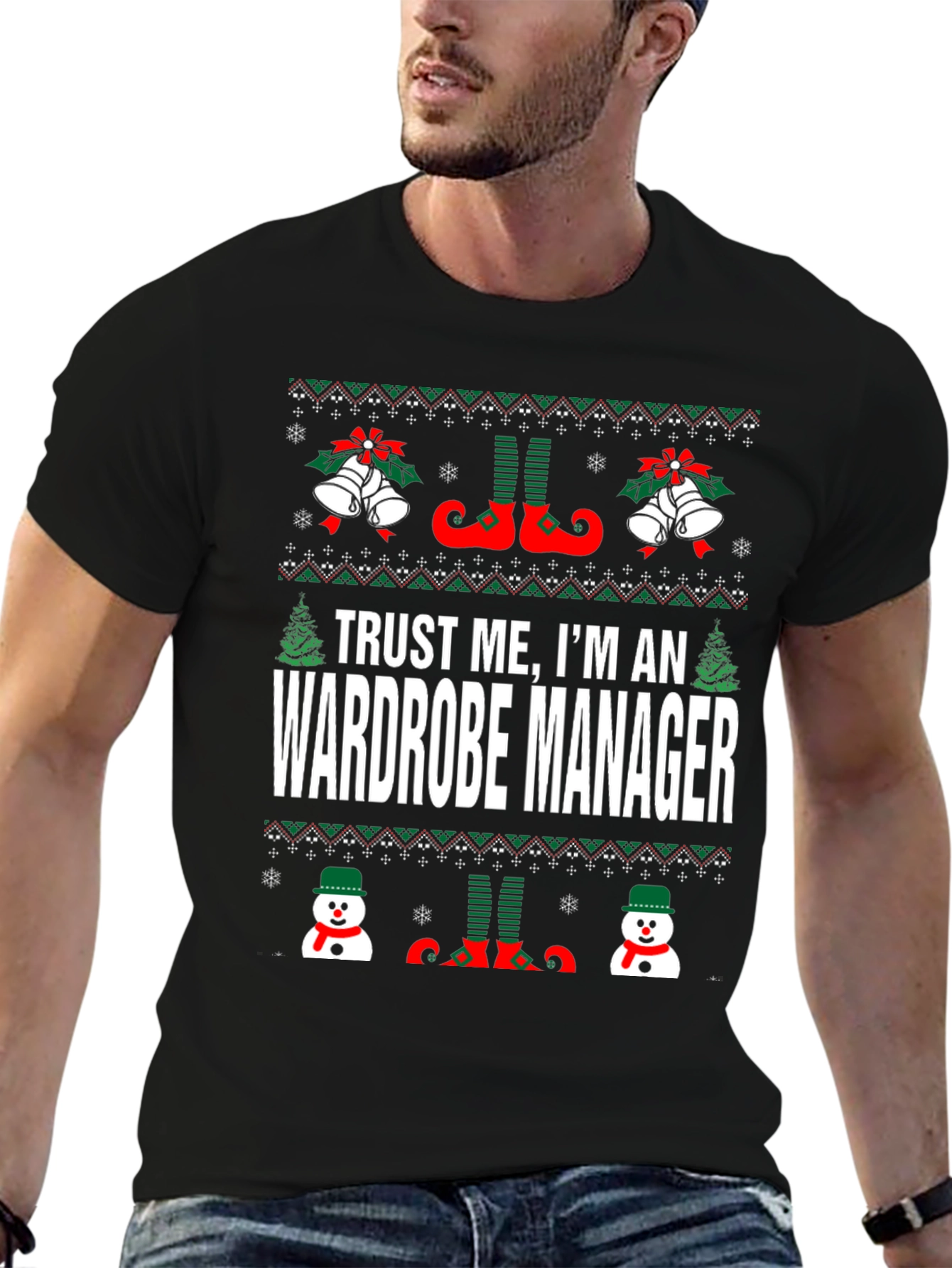 Wardrobe Manager Christmas T-Shirt