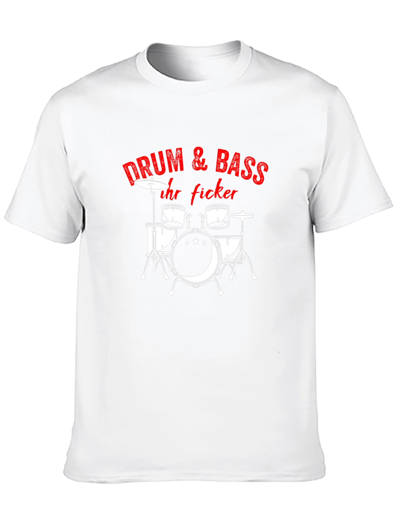 Drum & Bass T-Shirt - Music Lover Tee