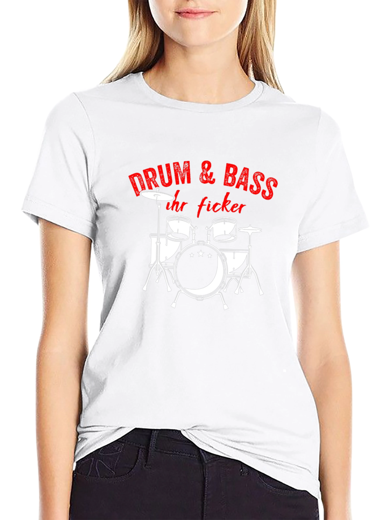 Drum & Bass T-Shirt - Music Lover Tee