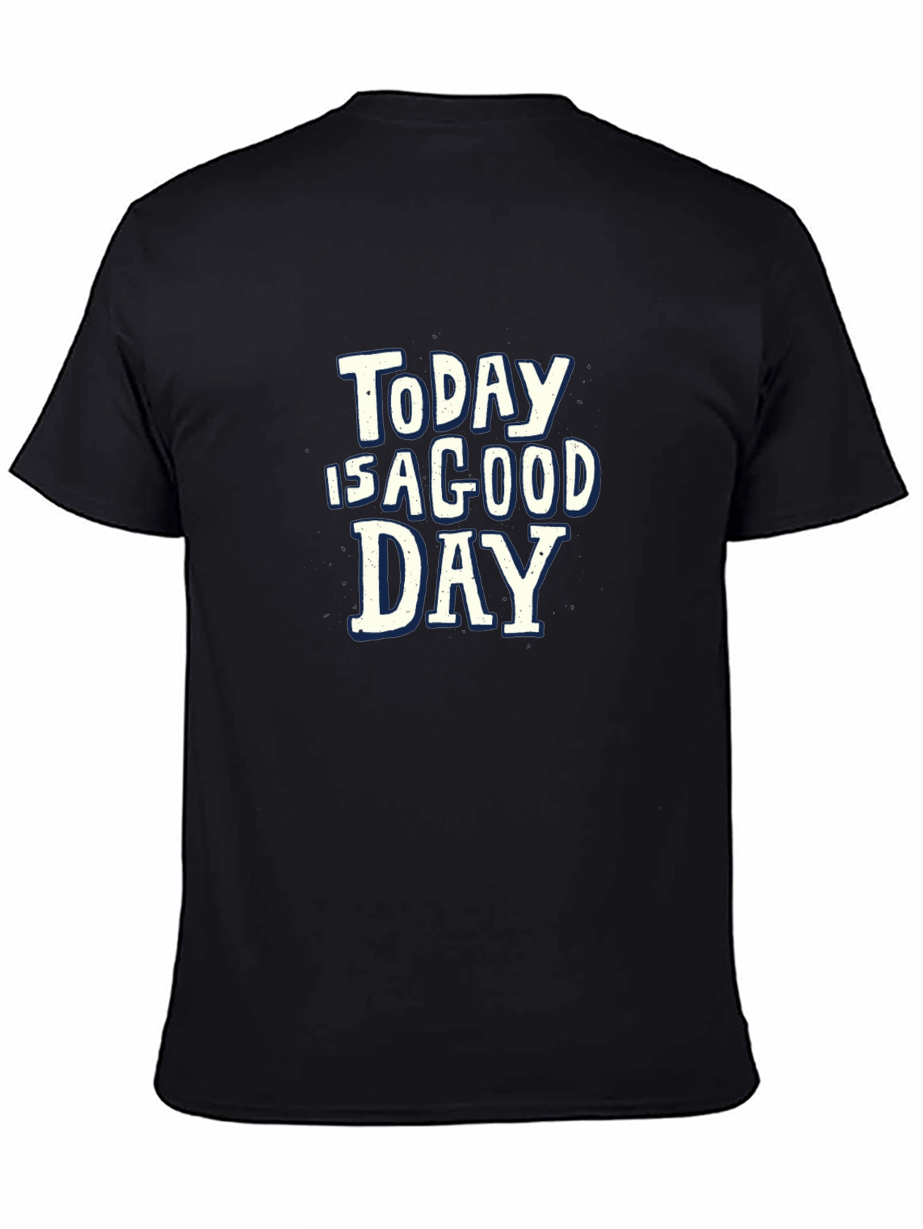 Today is a Good Day Graphic Tee - Black
