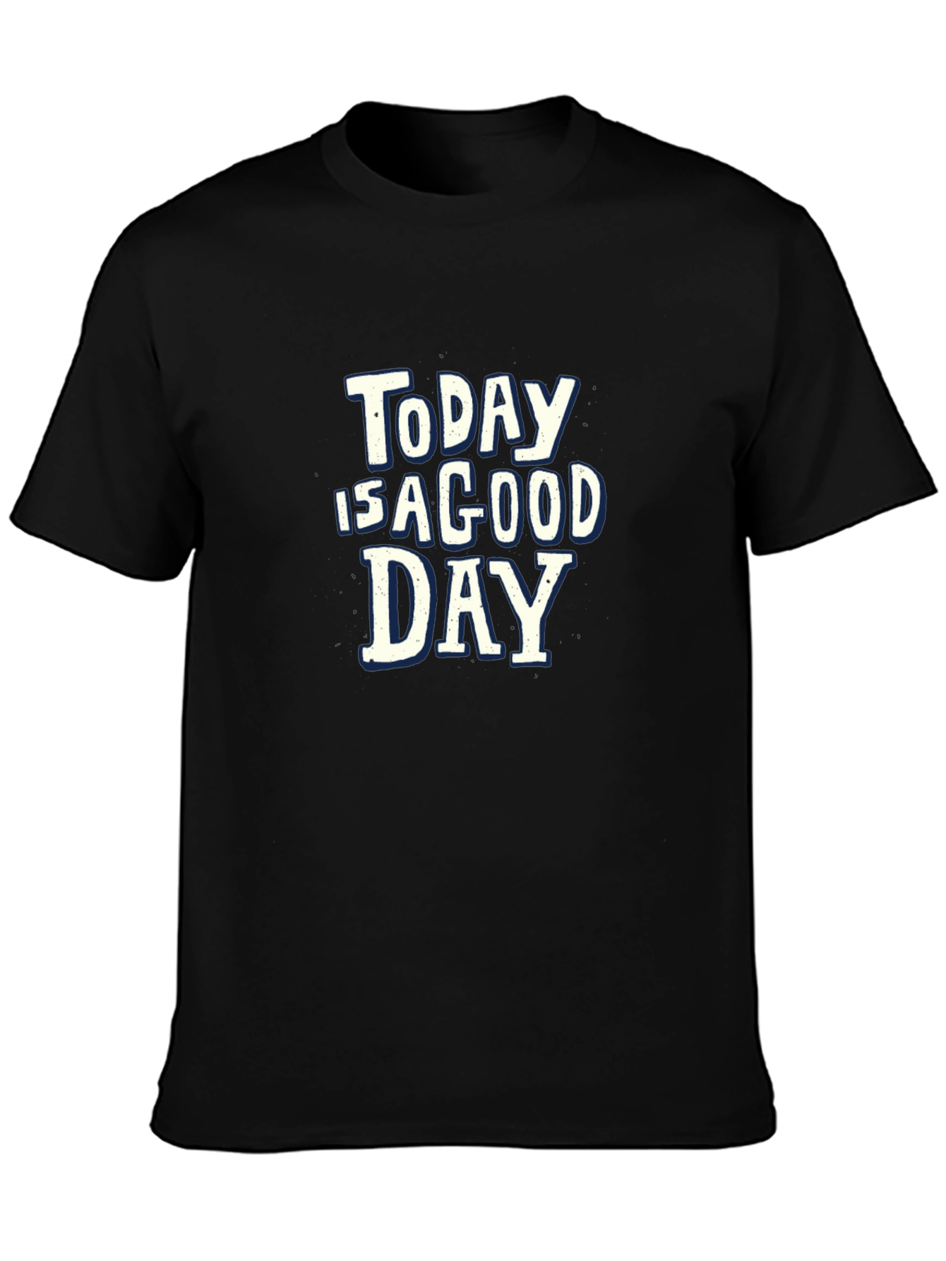 Today is a Good Day Graphic Tee - Black