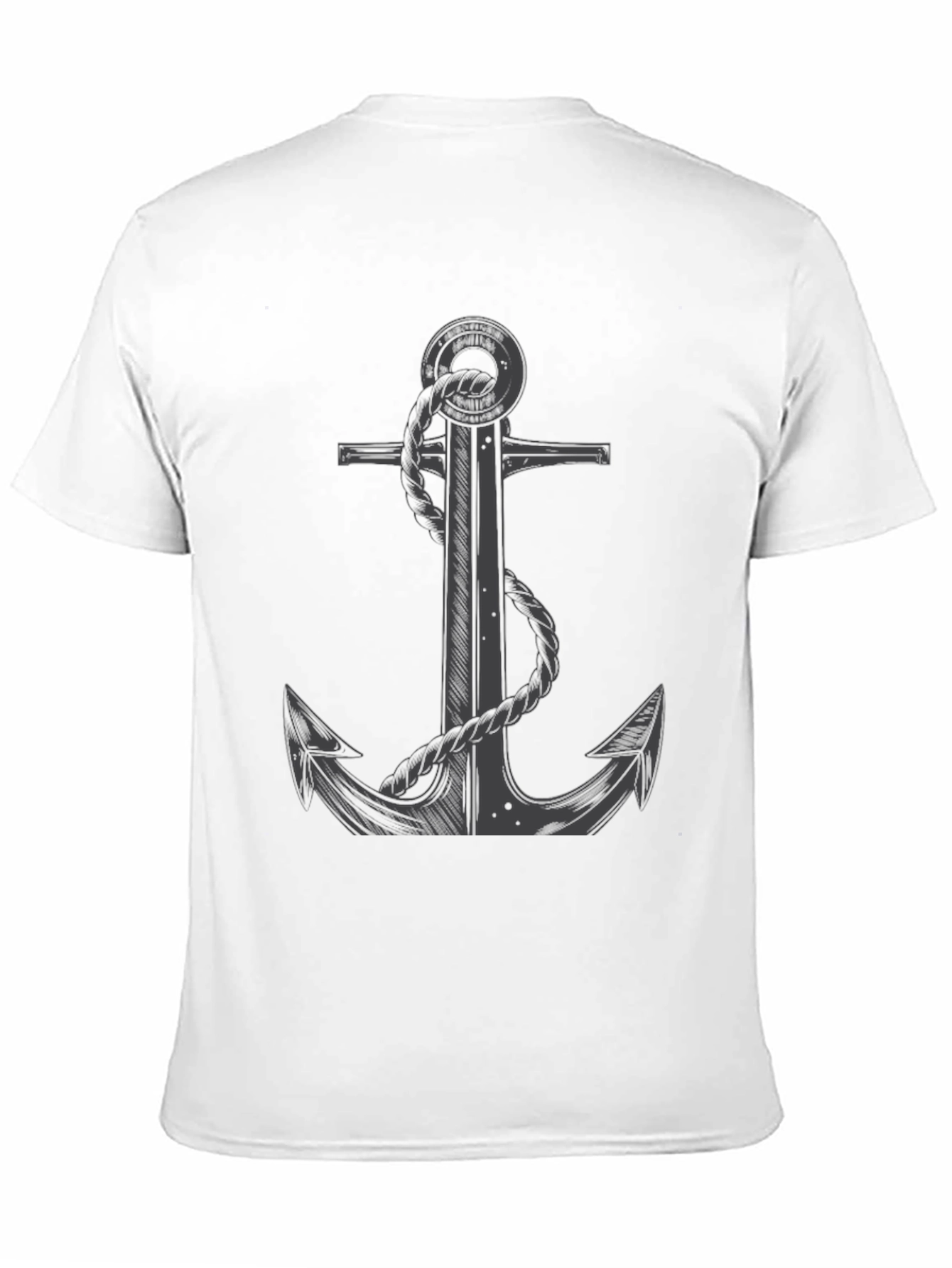 Anchor Graphic Black T-Shirt