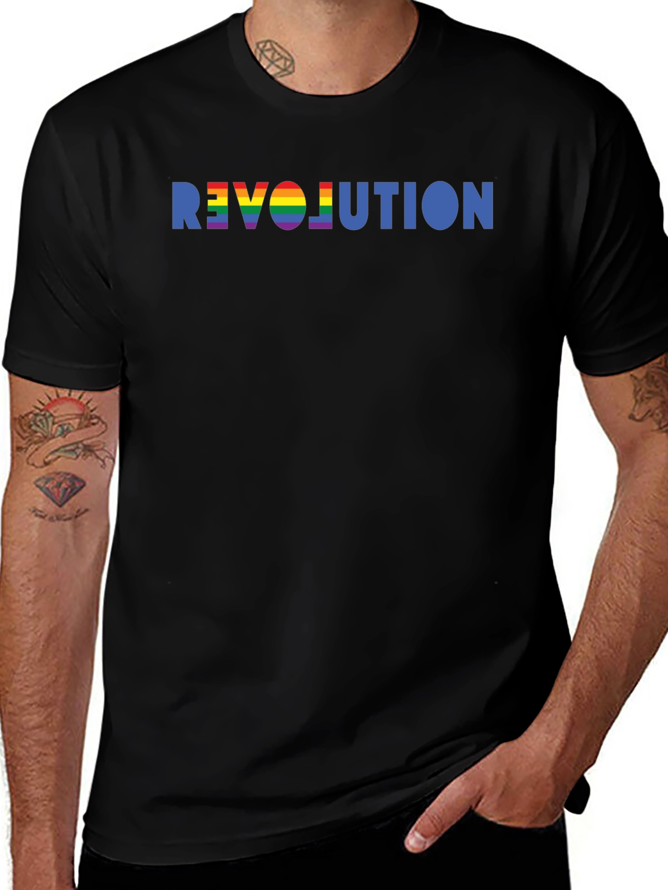 Revolution Pride T-Shirt - LGBTQ+ Supporter Tee