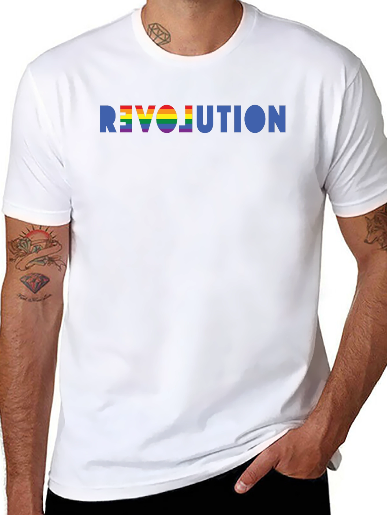 Revolution Pride T-Shirt - LGBTQ+ Supporter Tee