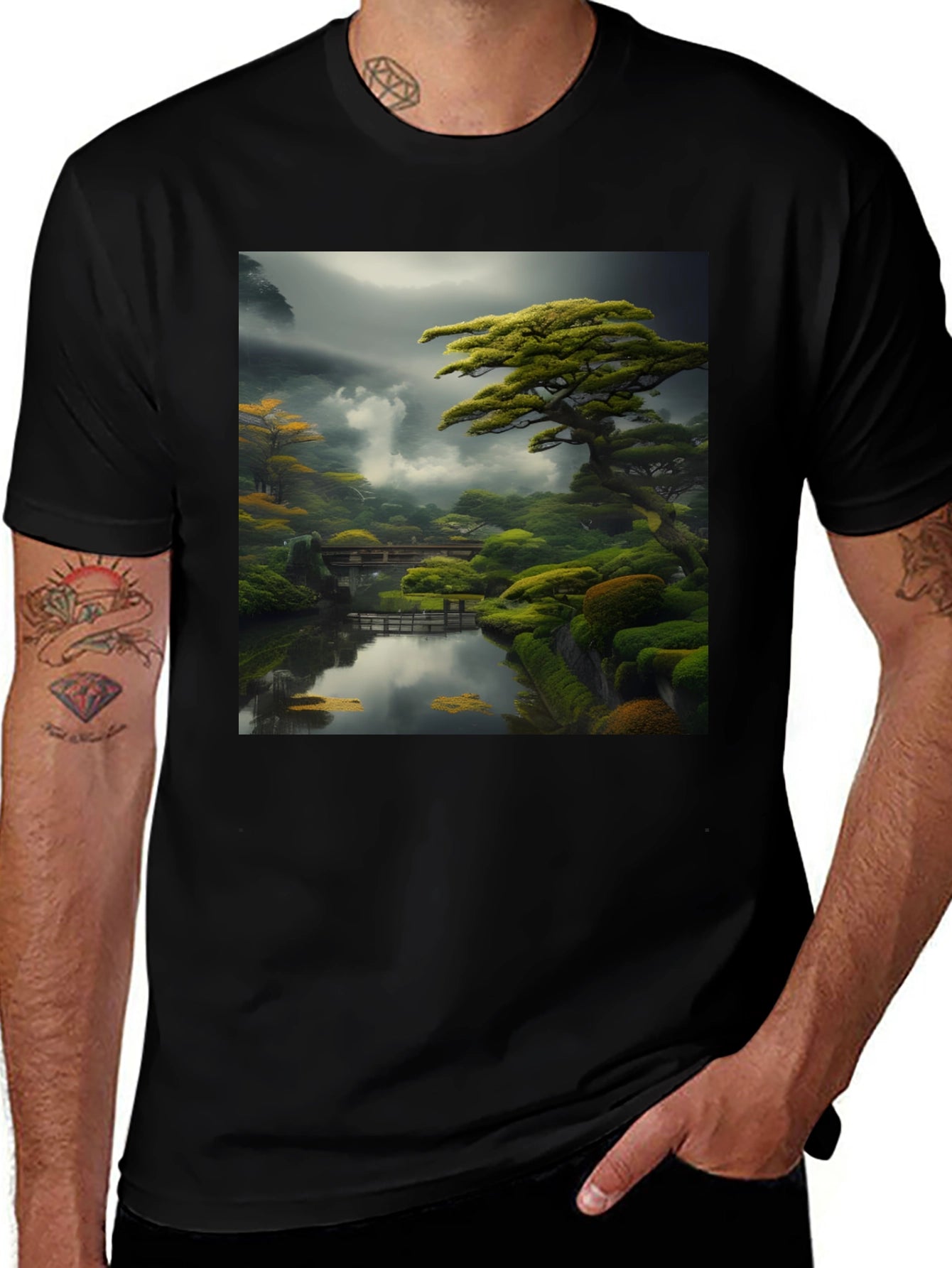 Zen Garden Graphic T-Shirt