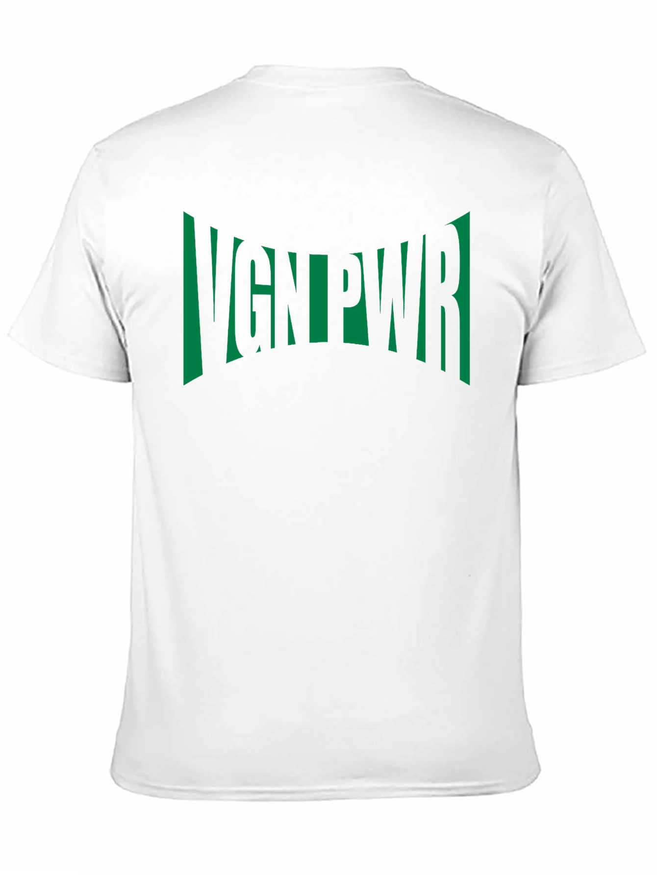 VGN PWR Green Graphic Black T-Shirt