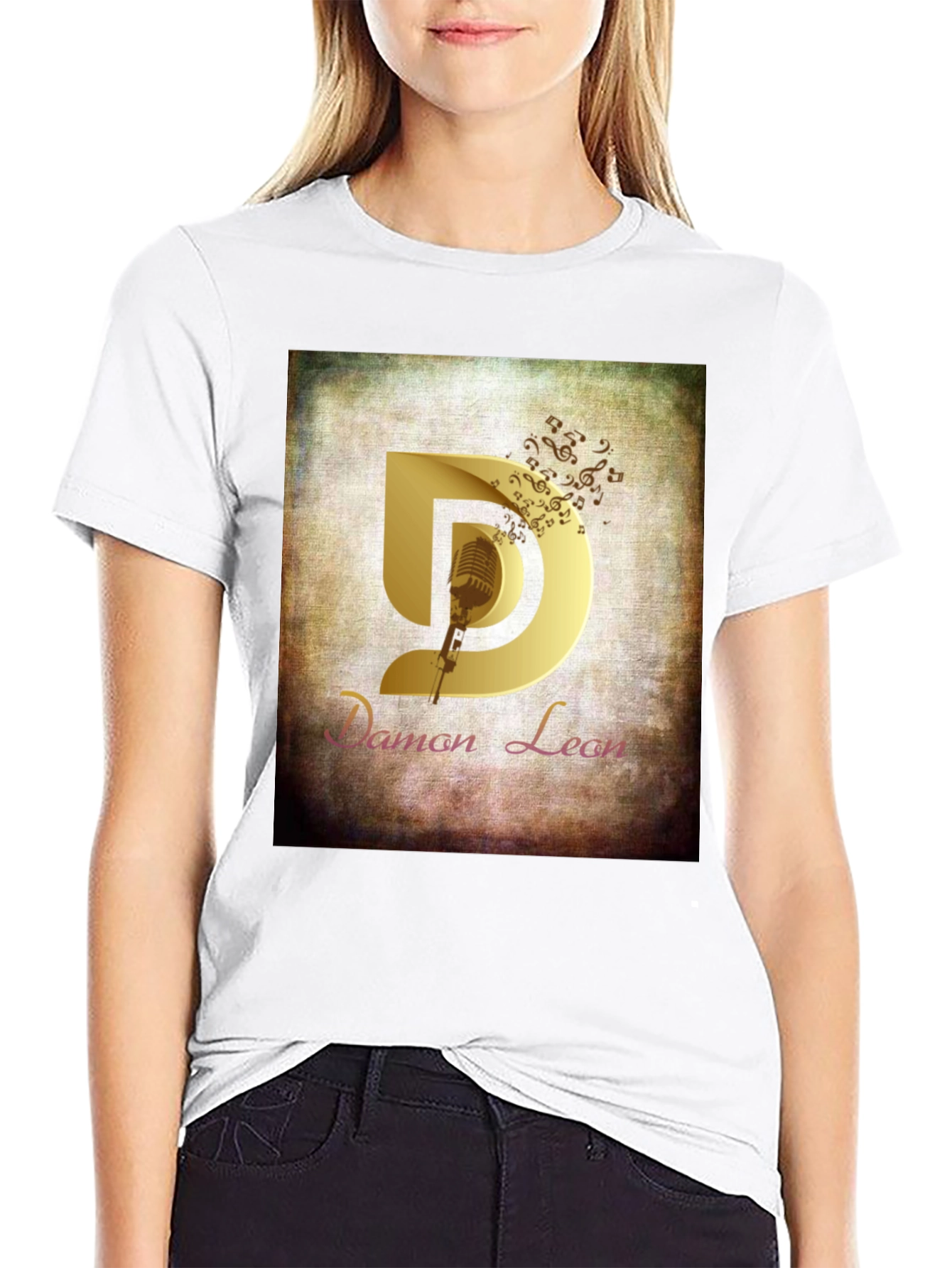 Damon Leon Graphic Print T-Shirt