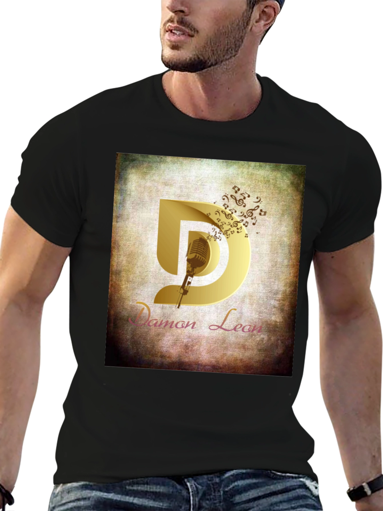 Damon Leon Graphic Print T-Shirt