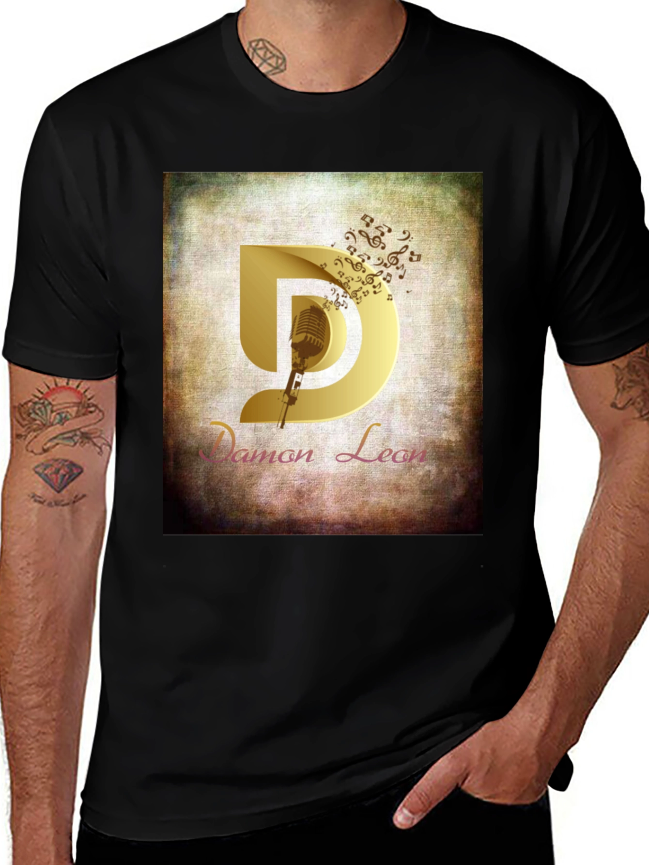 Damon Leon Graphic Print T-Shirt