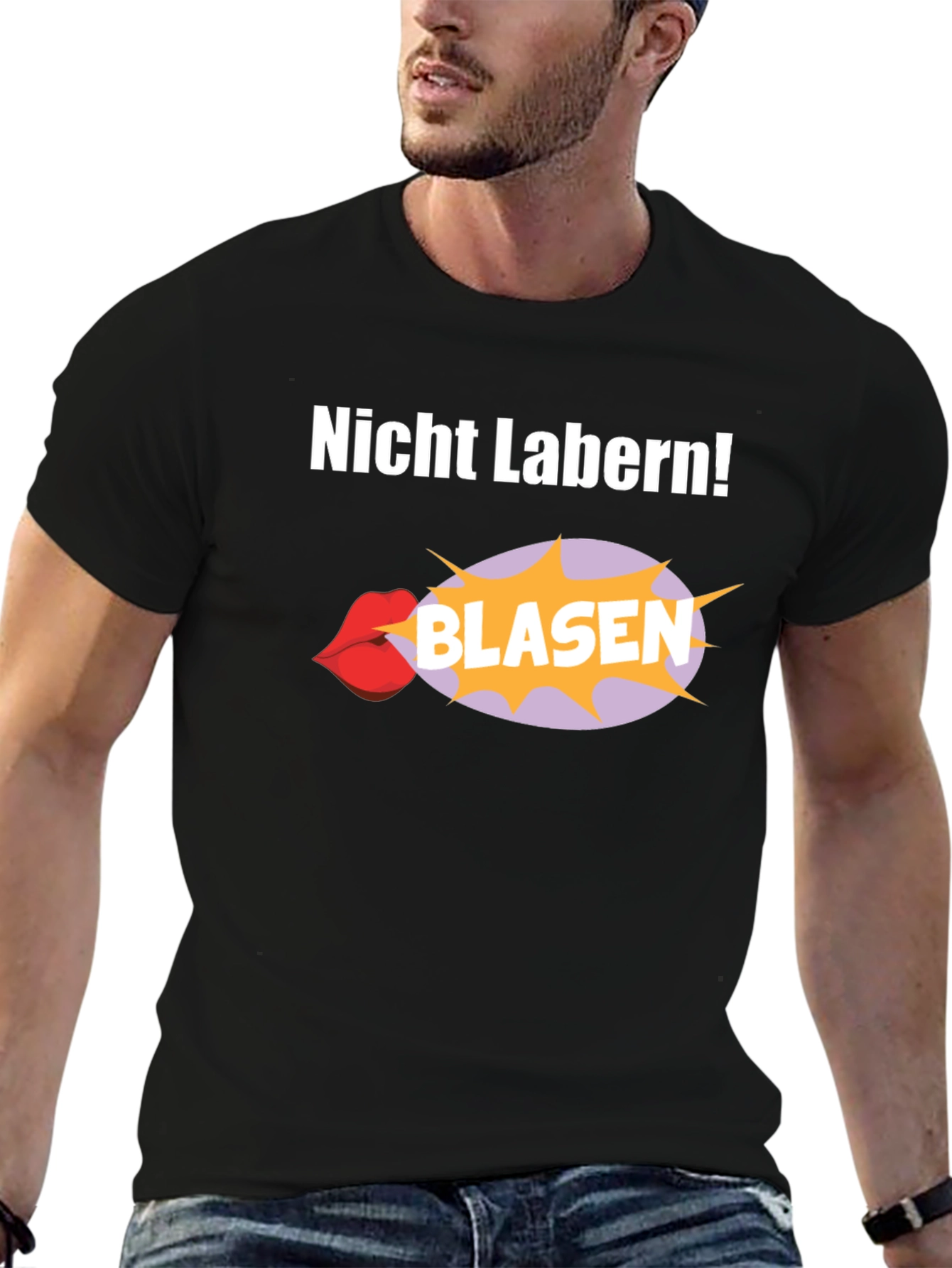 Nitcht Labern! Blasen Graphic T-Shirt