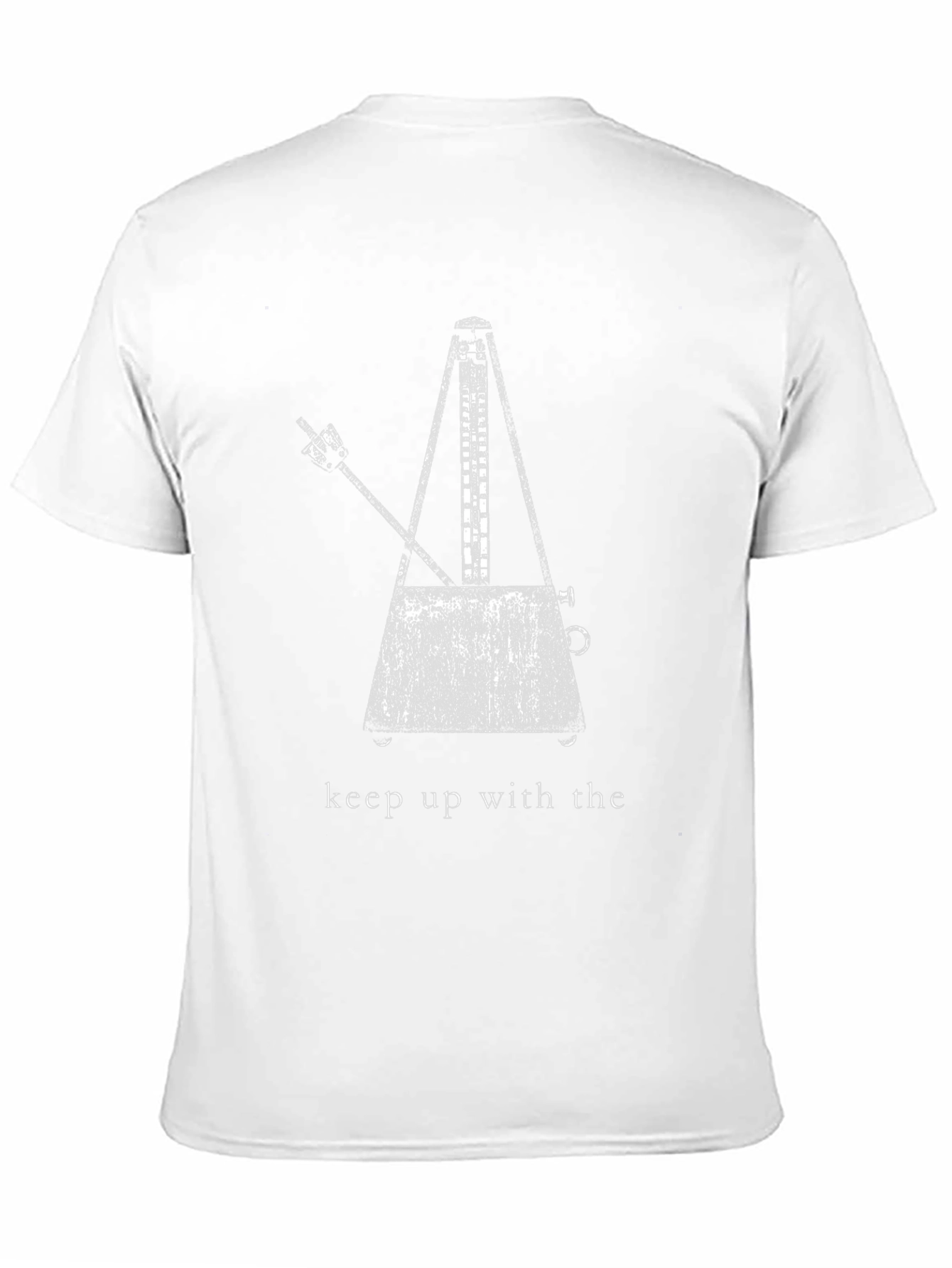 Keep Up With The Metronome Black T-Shirt