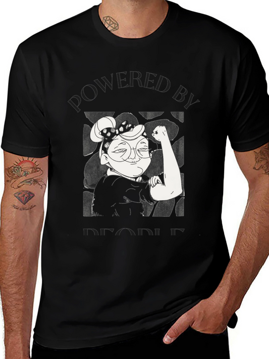 Feminist Powered By People Graphic Tee