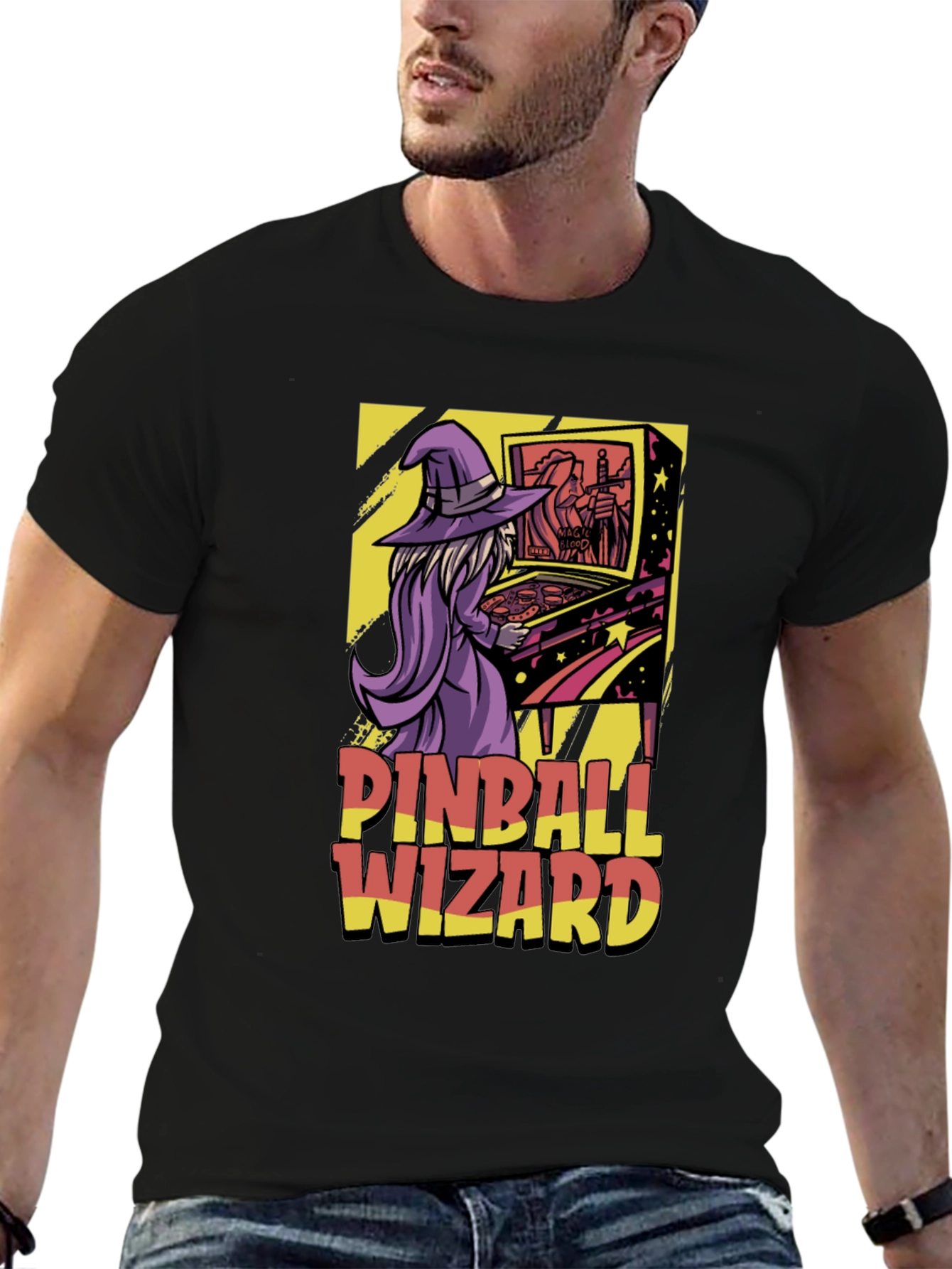 Pinball Wizard Graphic Tee - Unisex Soft Cotton Shirt