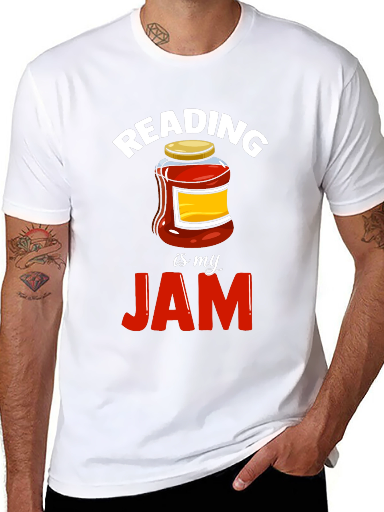 Reading is my Jam Graphic T-Shirt