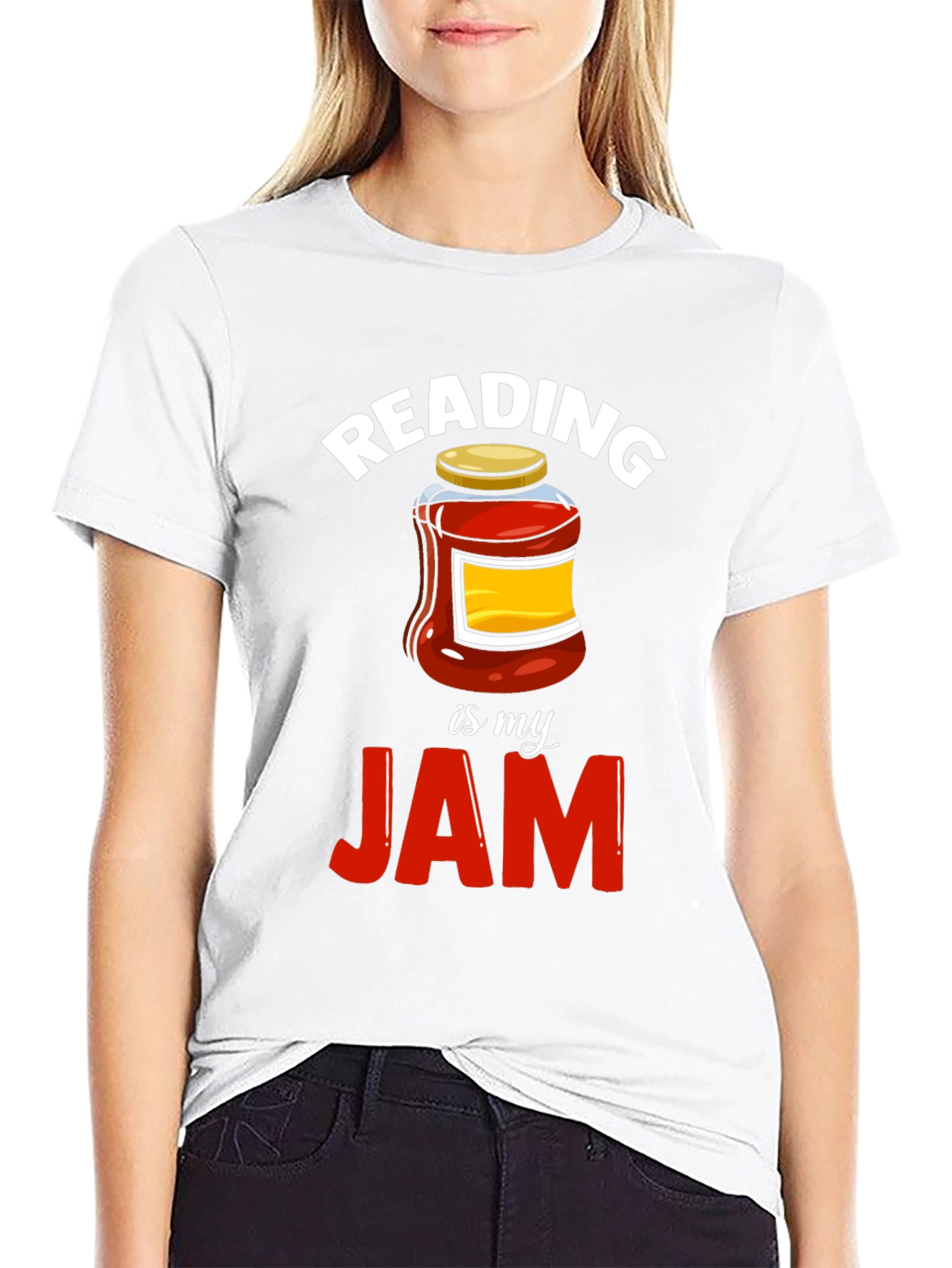 Reading is my Jam Graphic T-Shirt