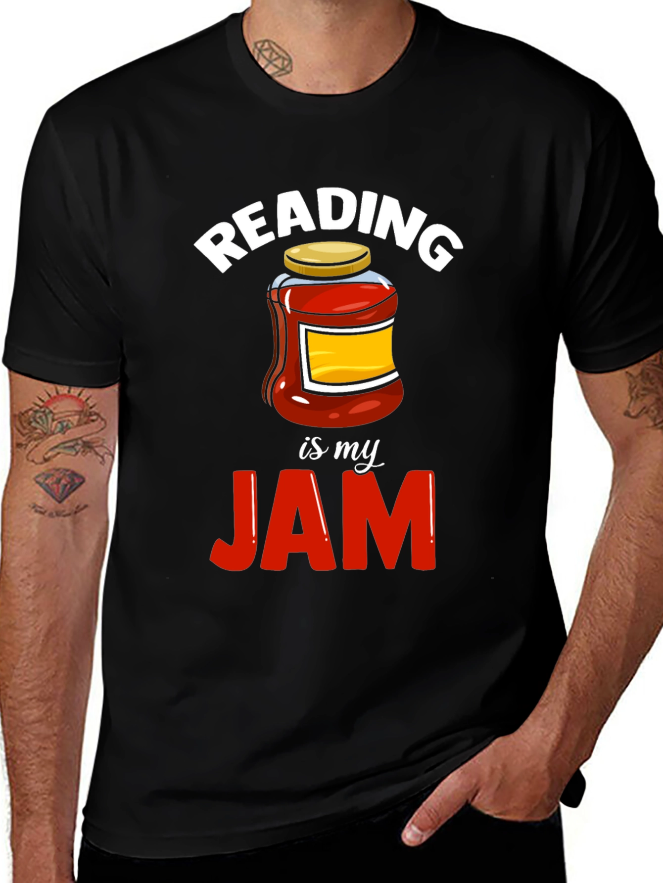 Reading is my Jam Graphic T-Shirt