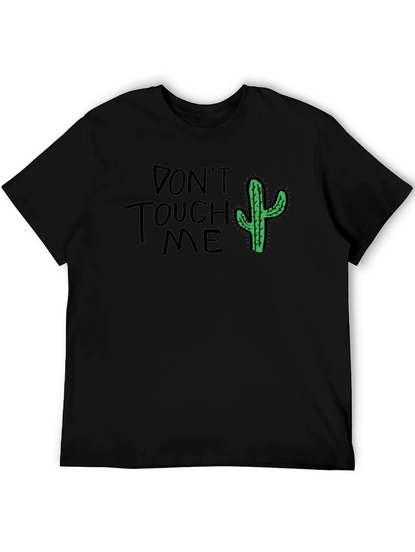 Dont Touch Me Cactus Graphic T-Shirt