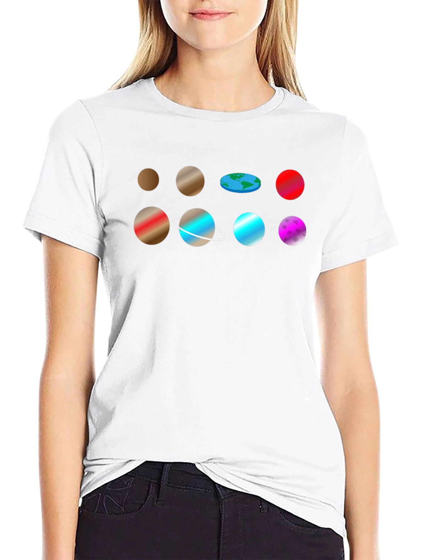 Planets Graphic T-Shirt