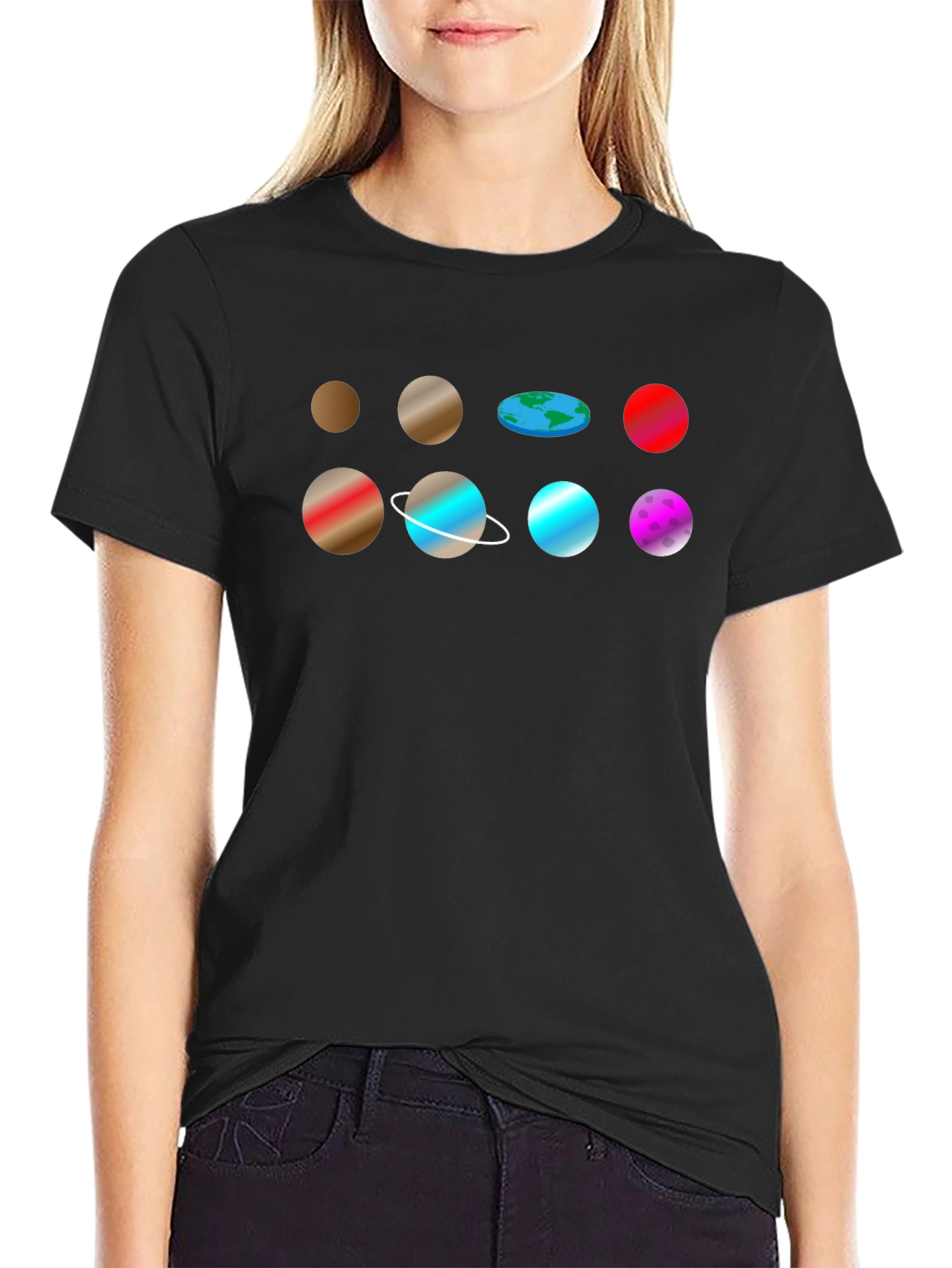 Planets Graphic T-Shirt